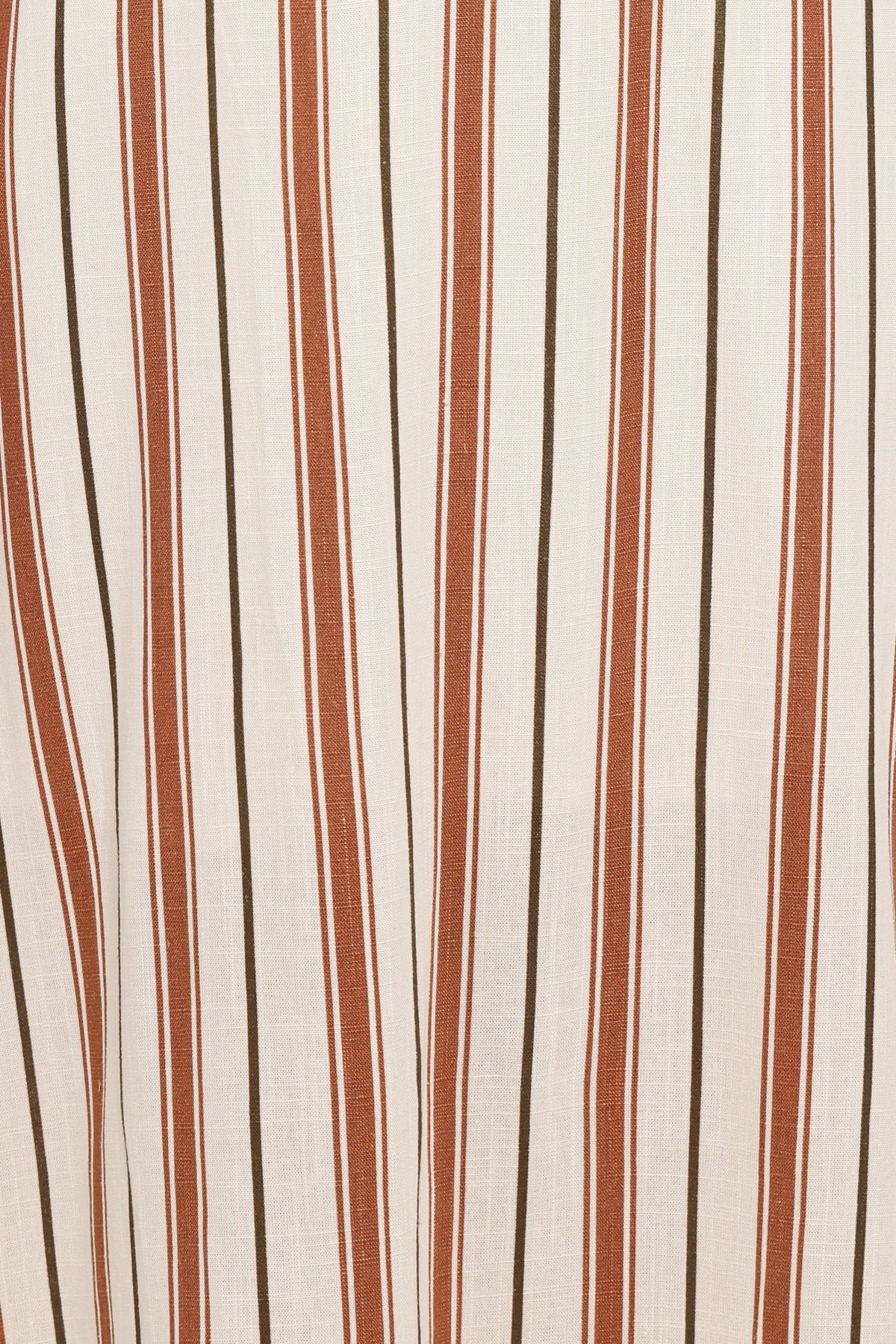 Katherine Midi Dress in Brown Stripe – view 6 of 6