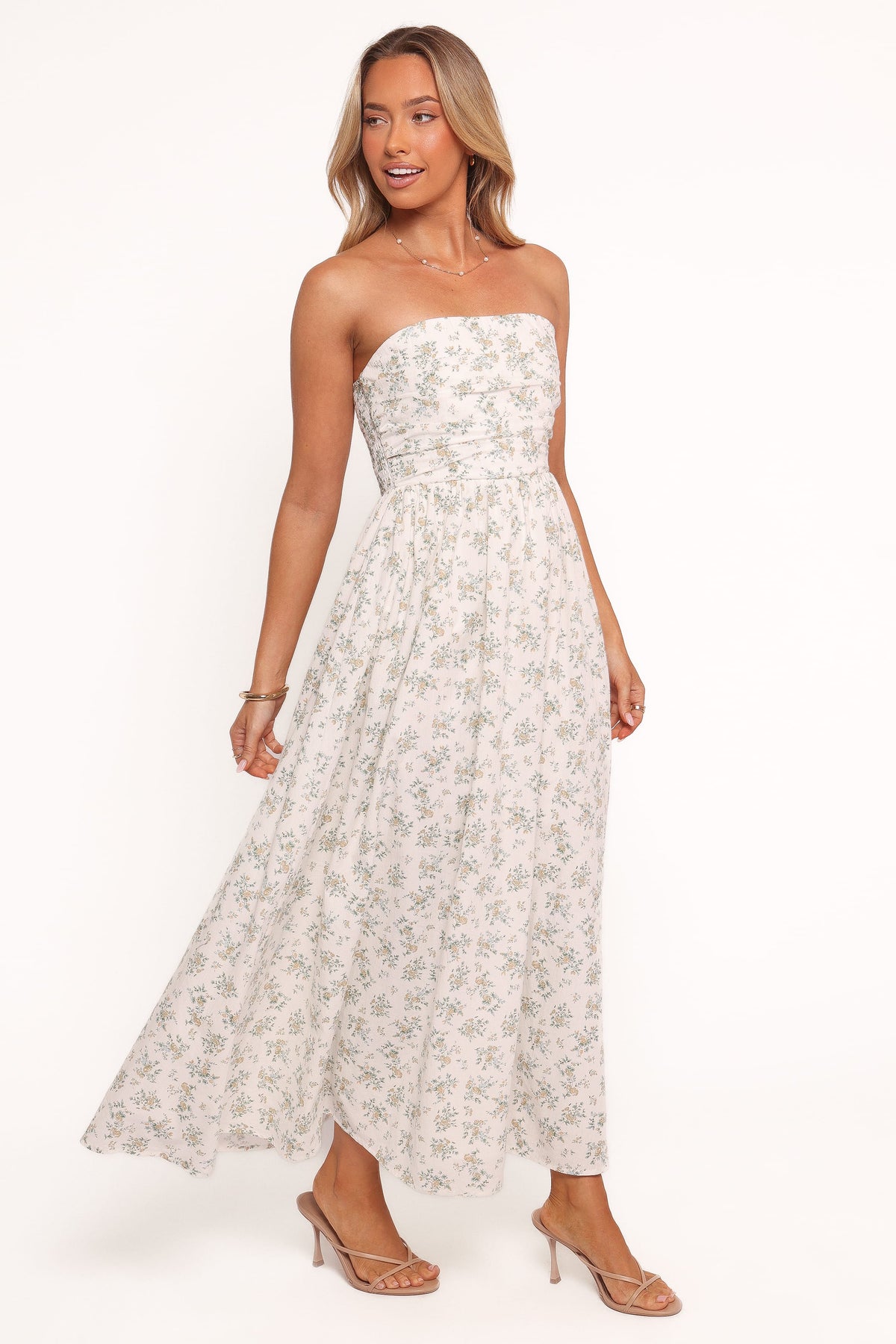 Kayt Strapless Dress in Floral – view 2 of 5
