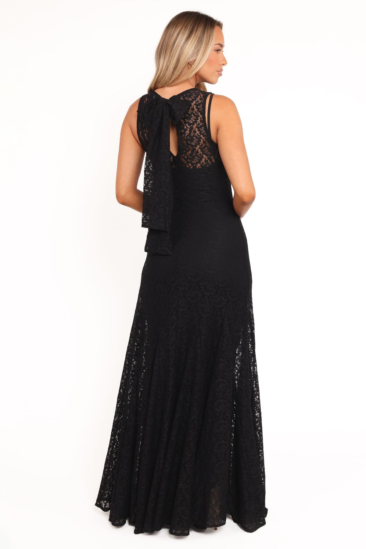 Keani Maxi Dress in Black Lace – view 5 of 7
