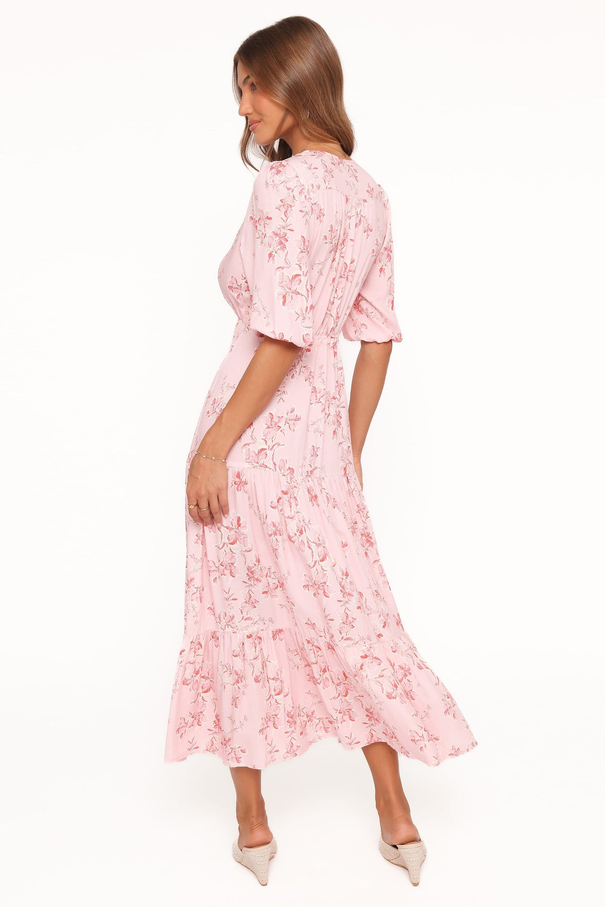 Kelda Dress in Rose Pink Floral – view 5 of 7