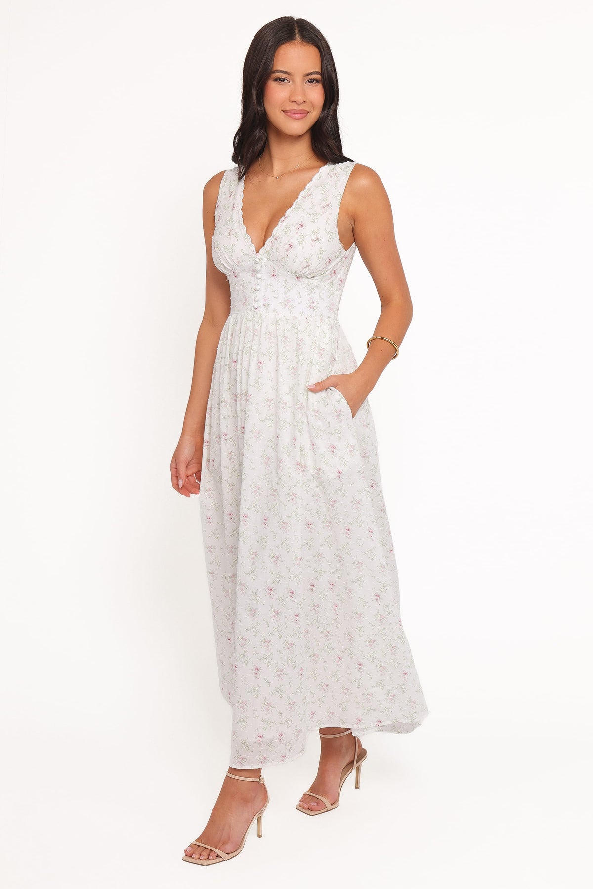 Kimlee Midi Dress in Garden Ditsy – view 4 of 8