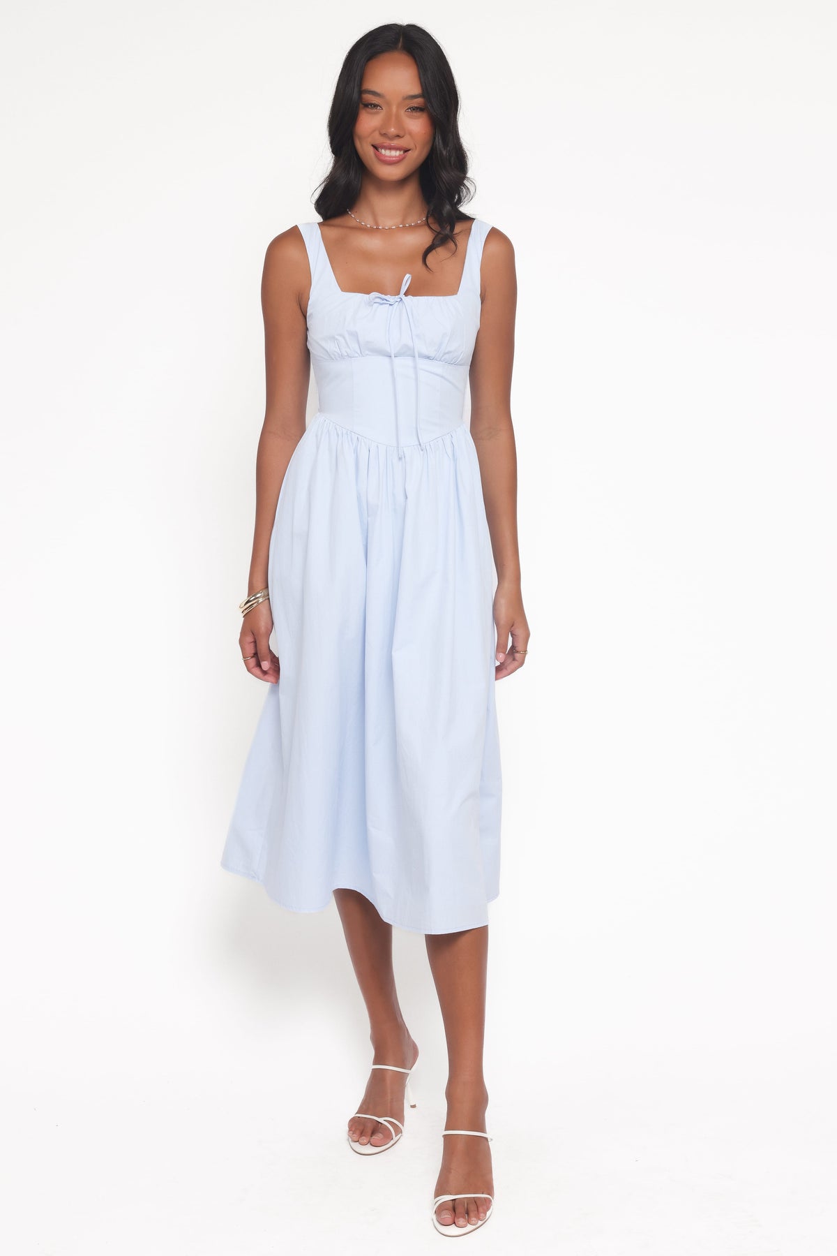 Kinslee Midi Dress in Blue – view 6 of 8