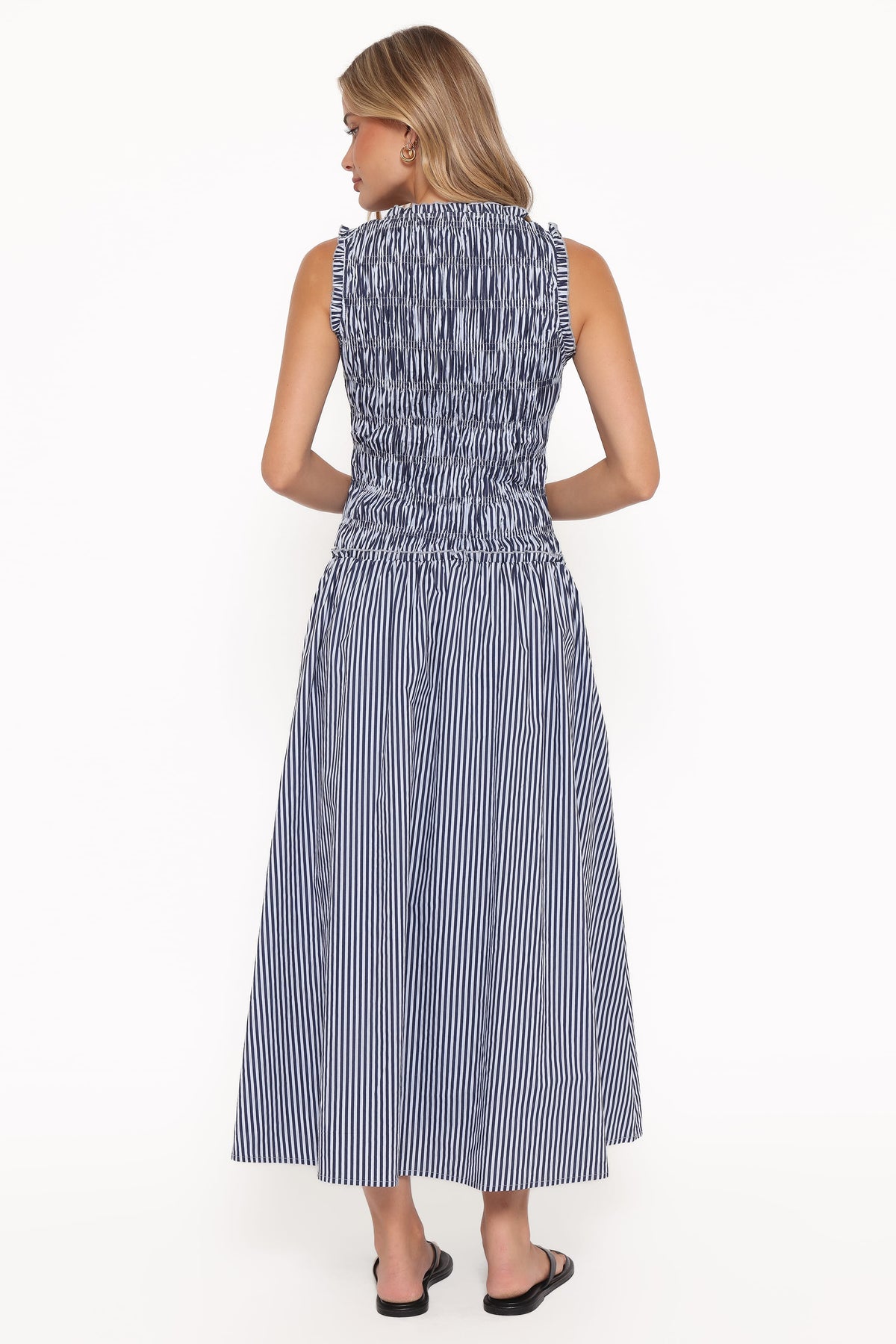 Kirrilee Maxi Dress in Blue Stripe – view 5 of 6