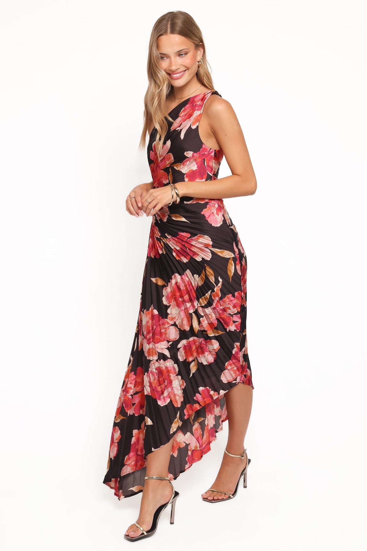 Kleo One Shoulder Maxi Dress in Midnight Orchid – view 5 of 7