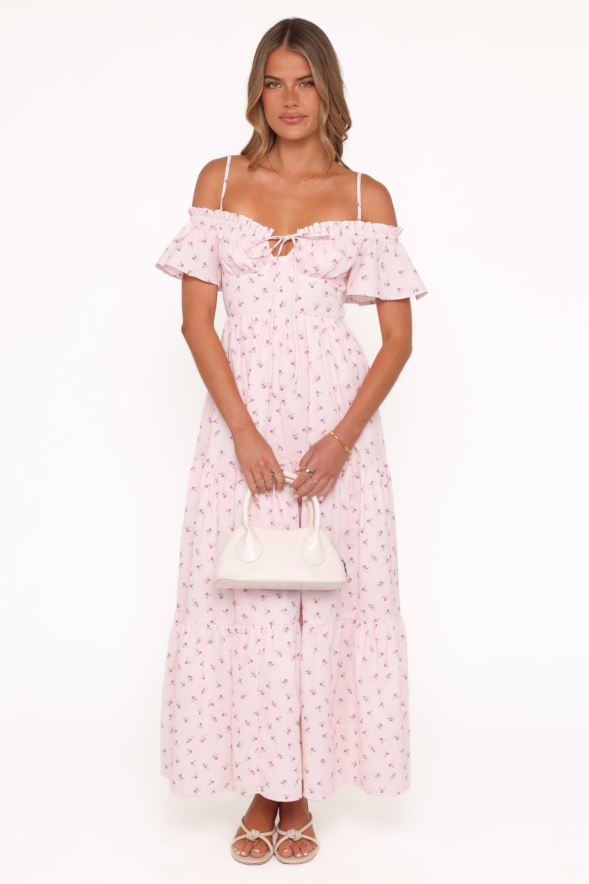 Lachay Maxi Dress in Pink Floral – view 6 of 8
