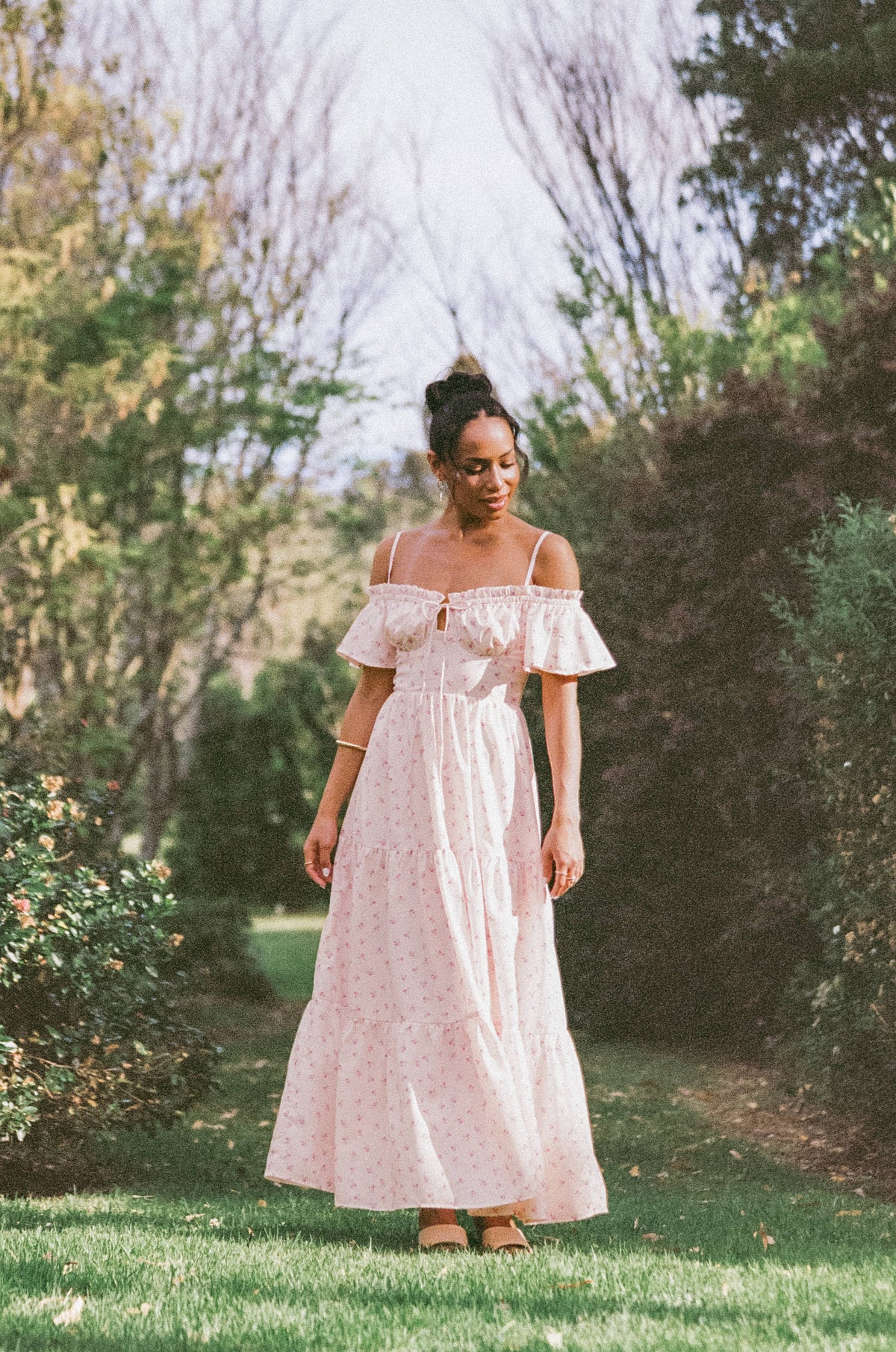 Lachay Maxi Dress in Pink Floral – view 1 of 8