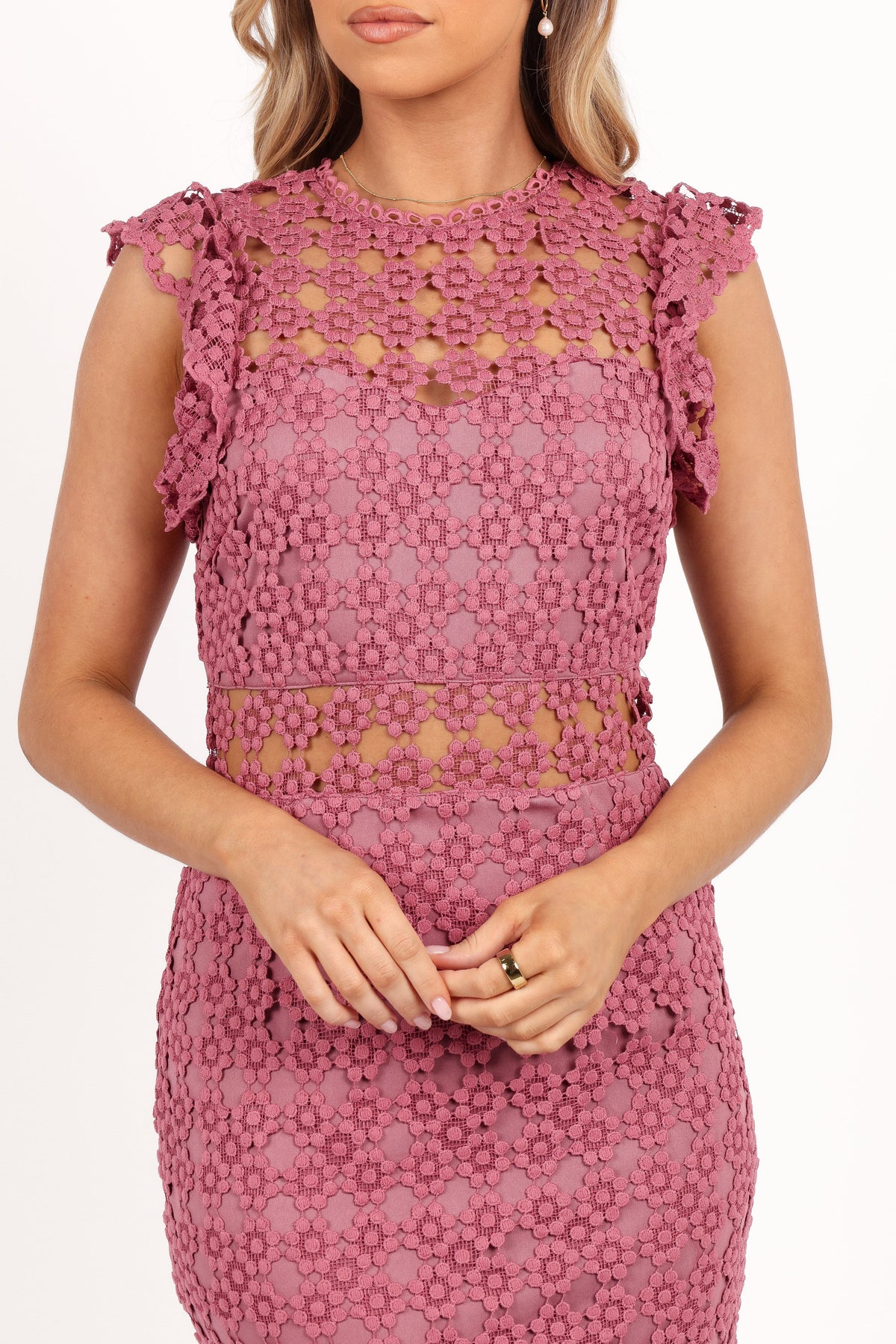 Lauren Dress in Dark Rose – view 7 of 9