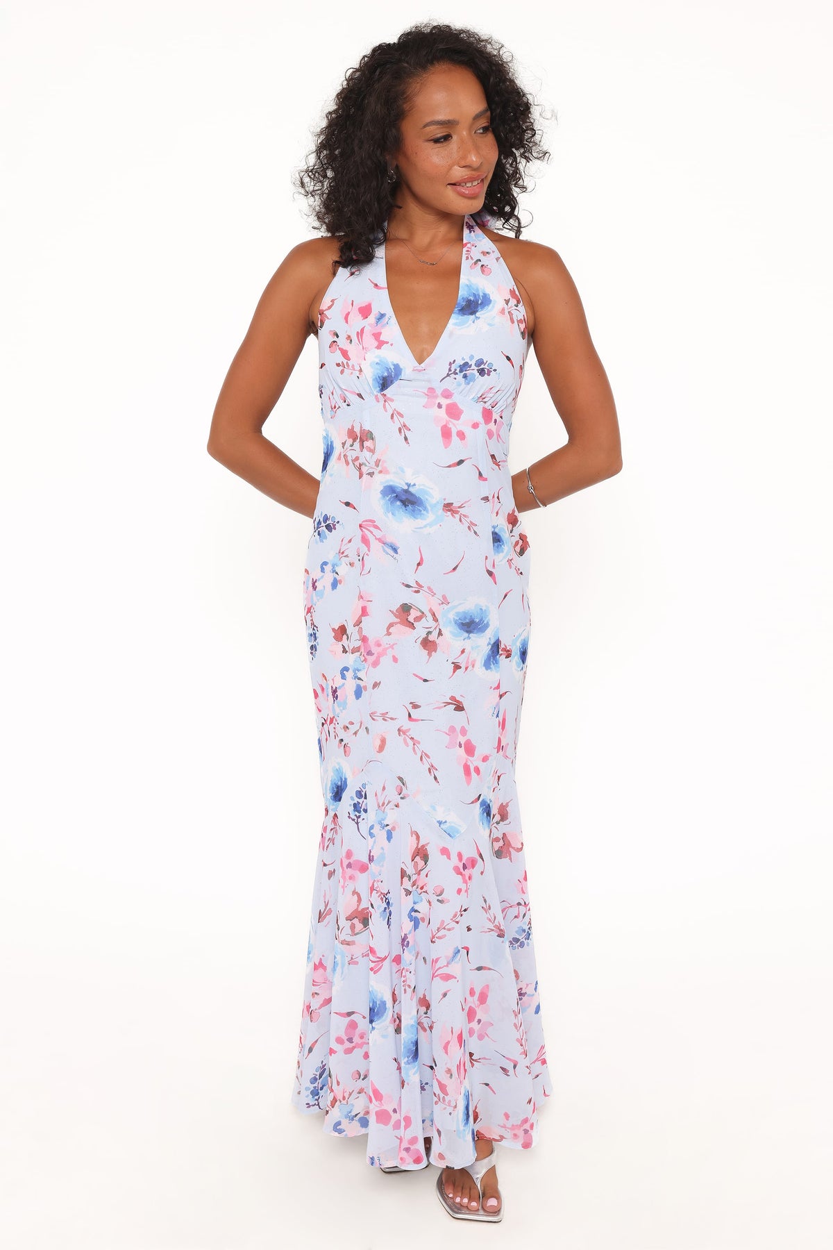 Lavie Maxi Dress in Blue Floral – view 1 of 5