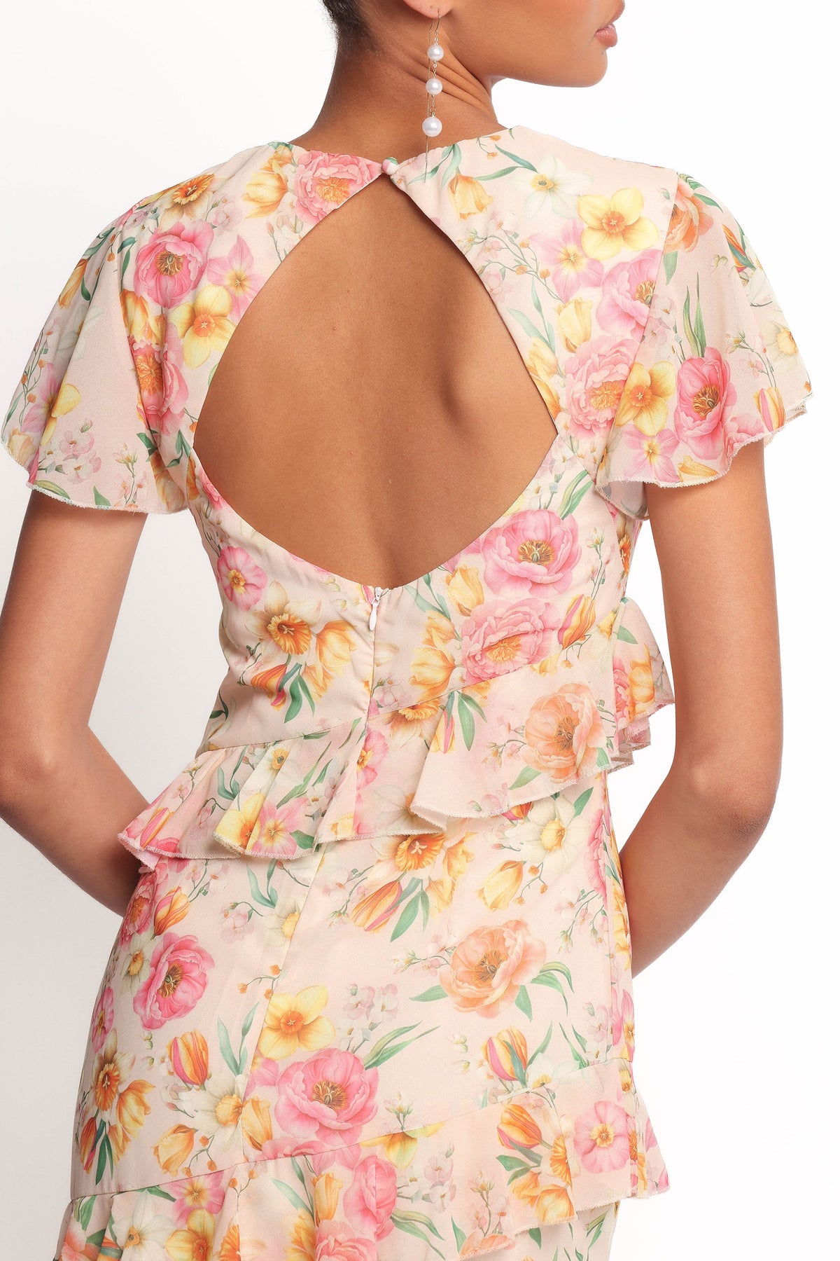 Leila Maxi Dress in Peony – view 3 of 9