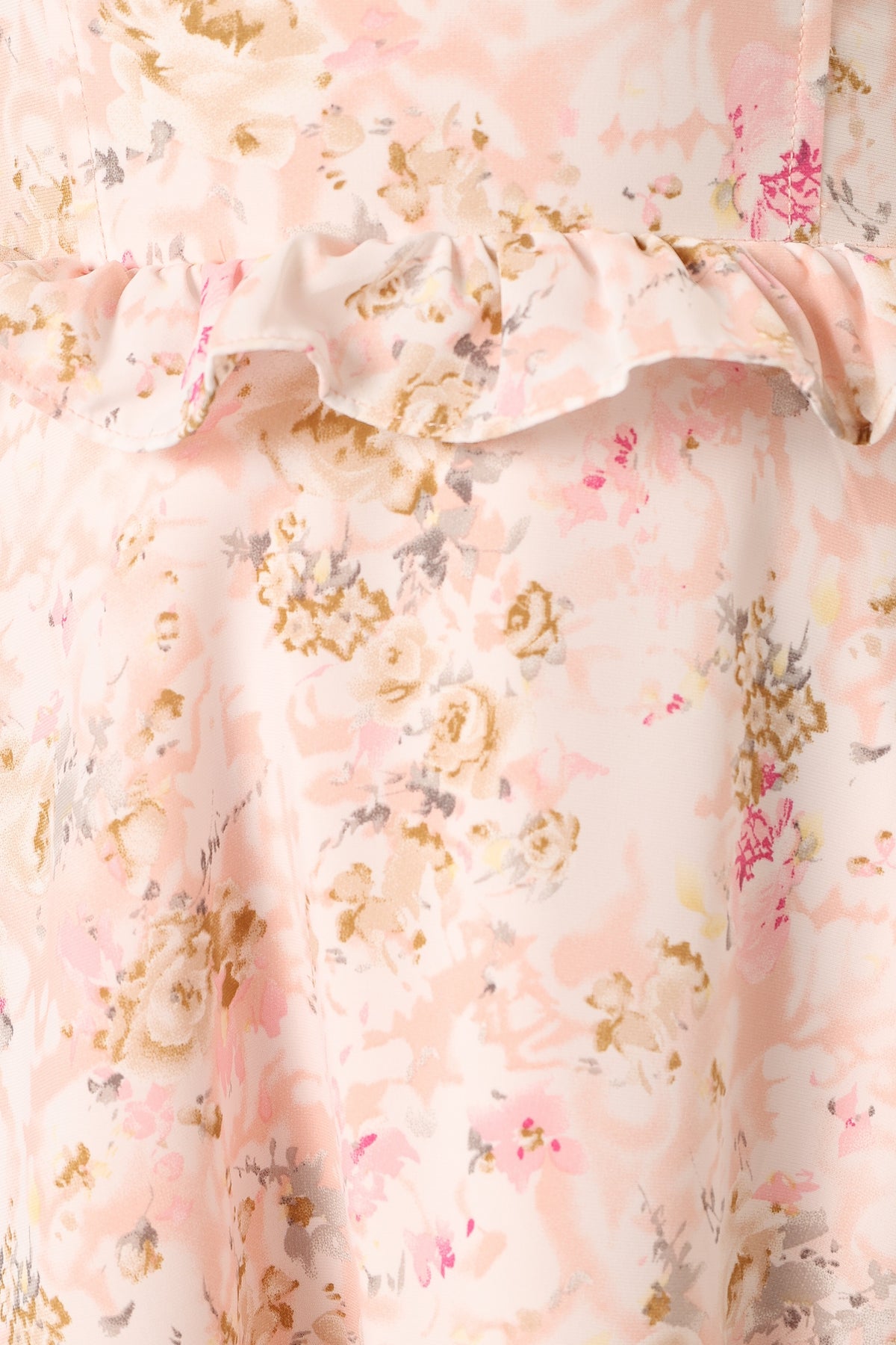 Lillee Tiered Maxi Dress in Pink Floral – view 11 of 11
