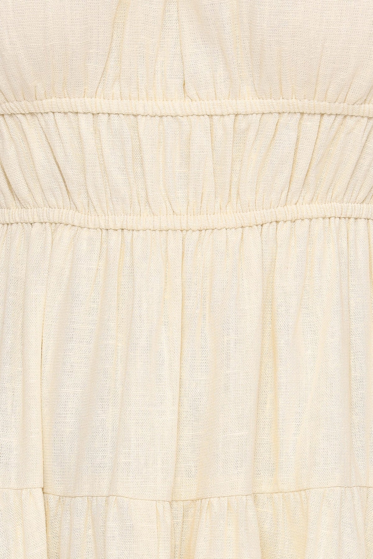 Linda Midi Dress in Butter Yellow – view 7 of 8