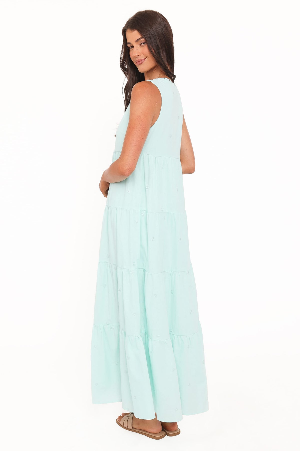Lovisa Maxi Dress in Jade – view 5 of 8