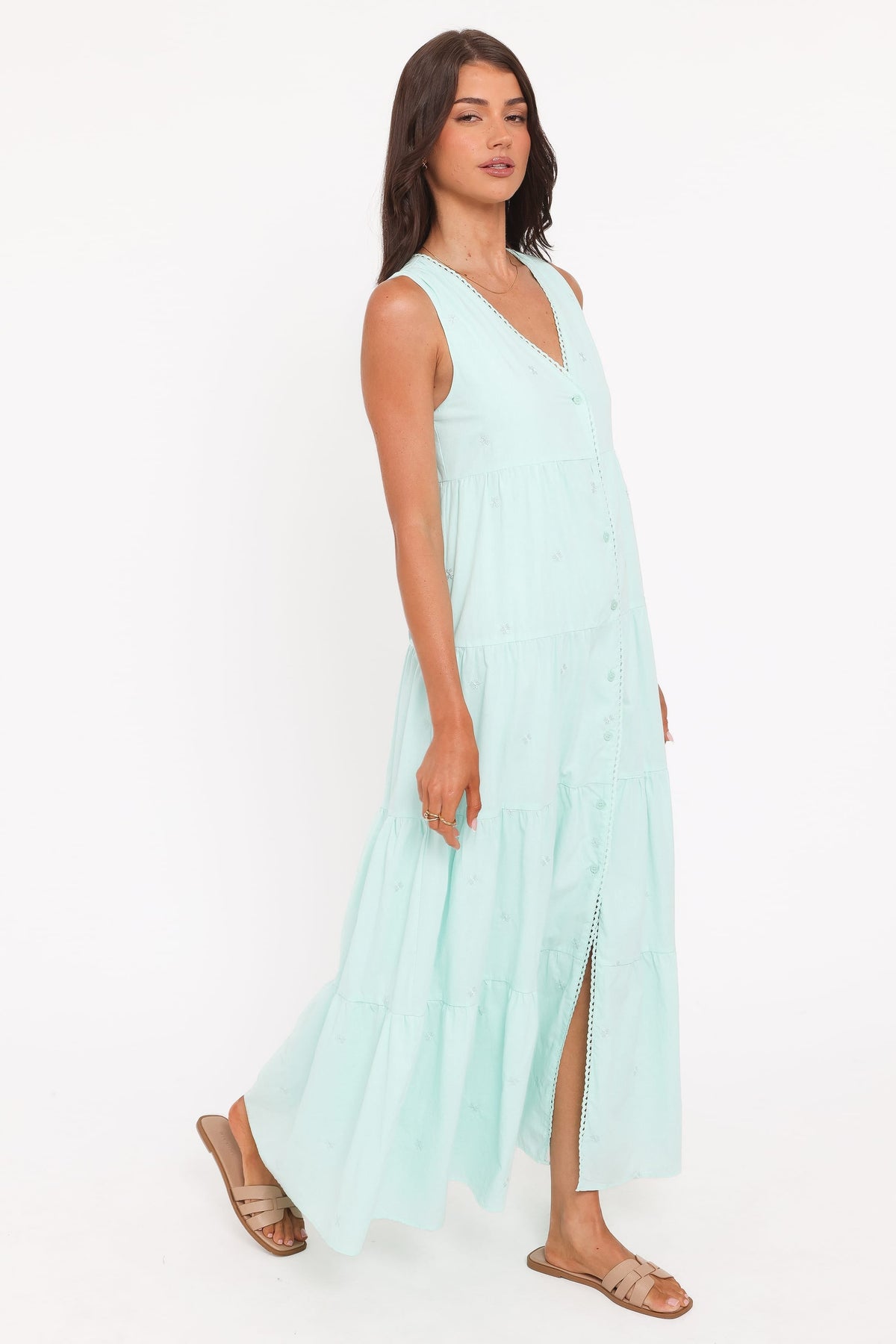 Lovisa Maxi Dress in Jade – view 4 of 8
