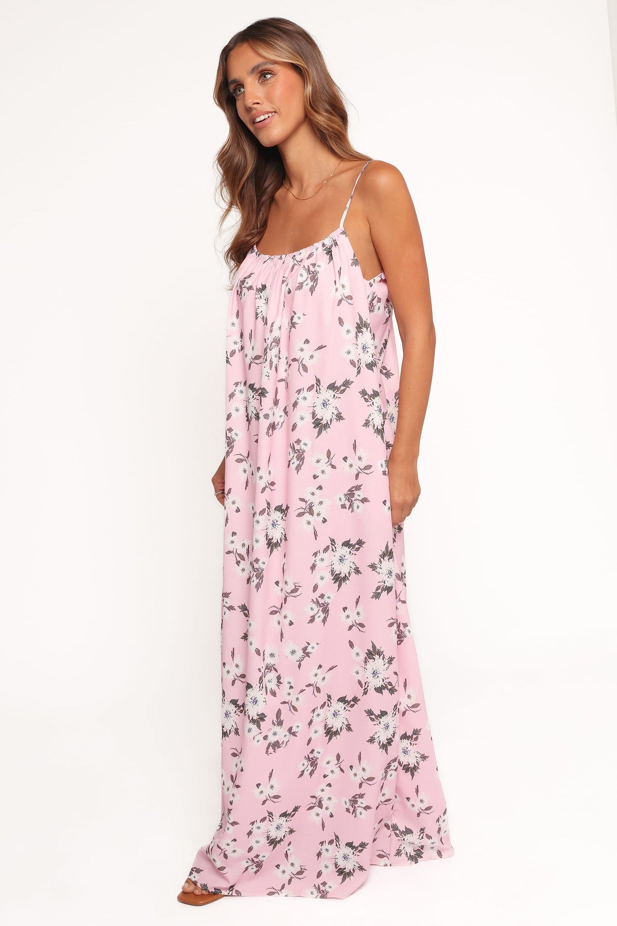 Lumina Maxi Dress in Pink Floral – view 4 of 8