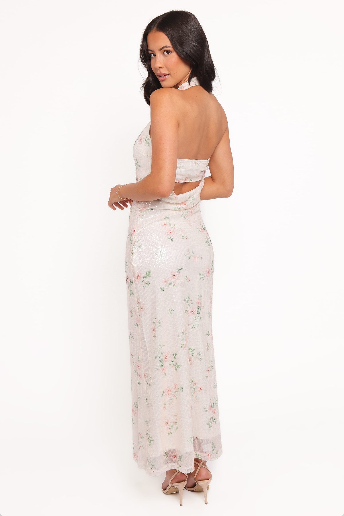 Lunara Maxi Dress in Sequin Floral – view 5 of 7
