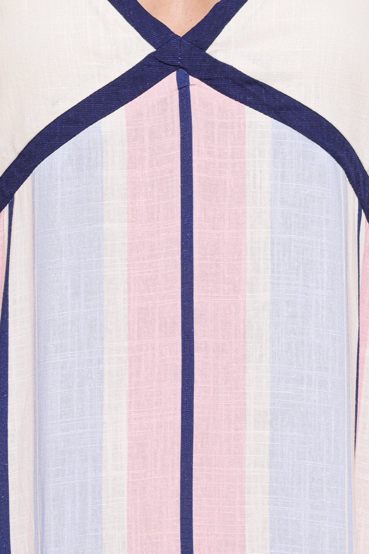 Mackay Maxi Dress in Blue/Pink Stripe – view 5 of 5