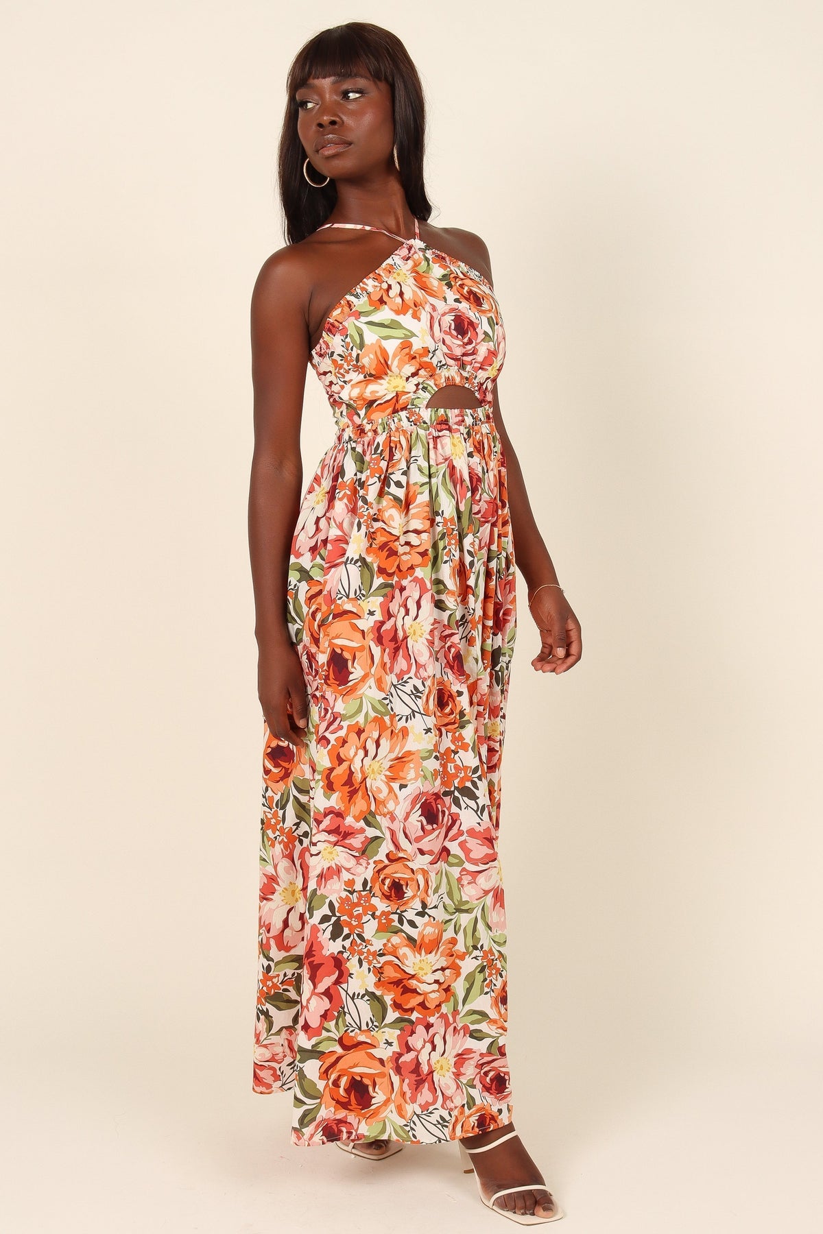Madeira Dress in Orange Floral – view 6 of 11