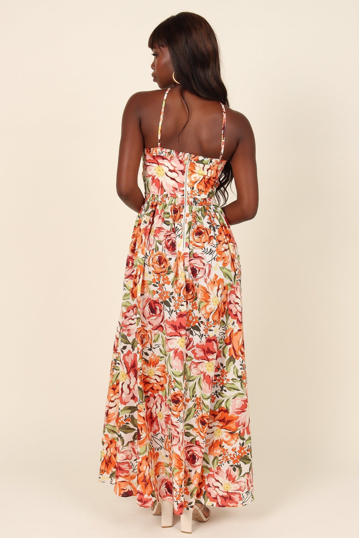 Madeira Dress in Orange Floral – view 5 of 11
