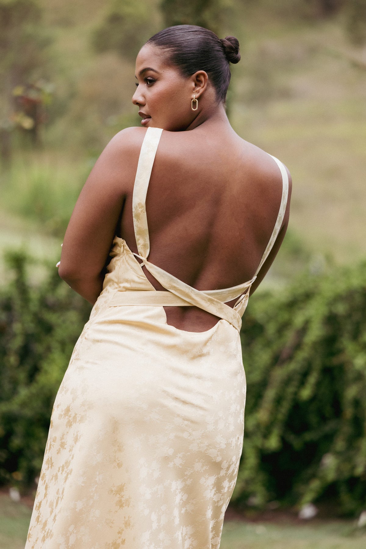 Malie Maxi Dress in Lemon – view 9 of 9