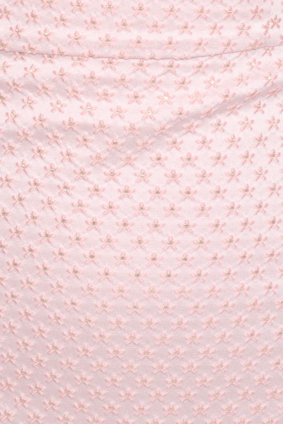 Marlene Mini Dress in Pink Rose Brocade – view 8 of 8