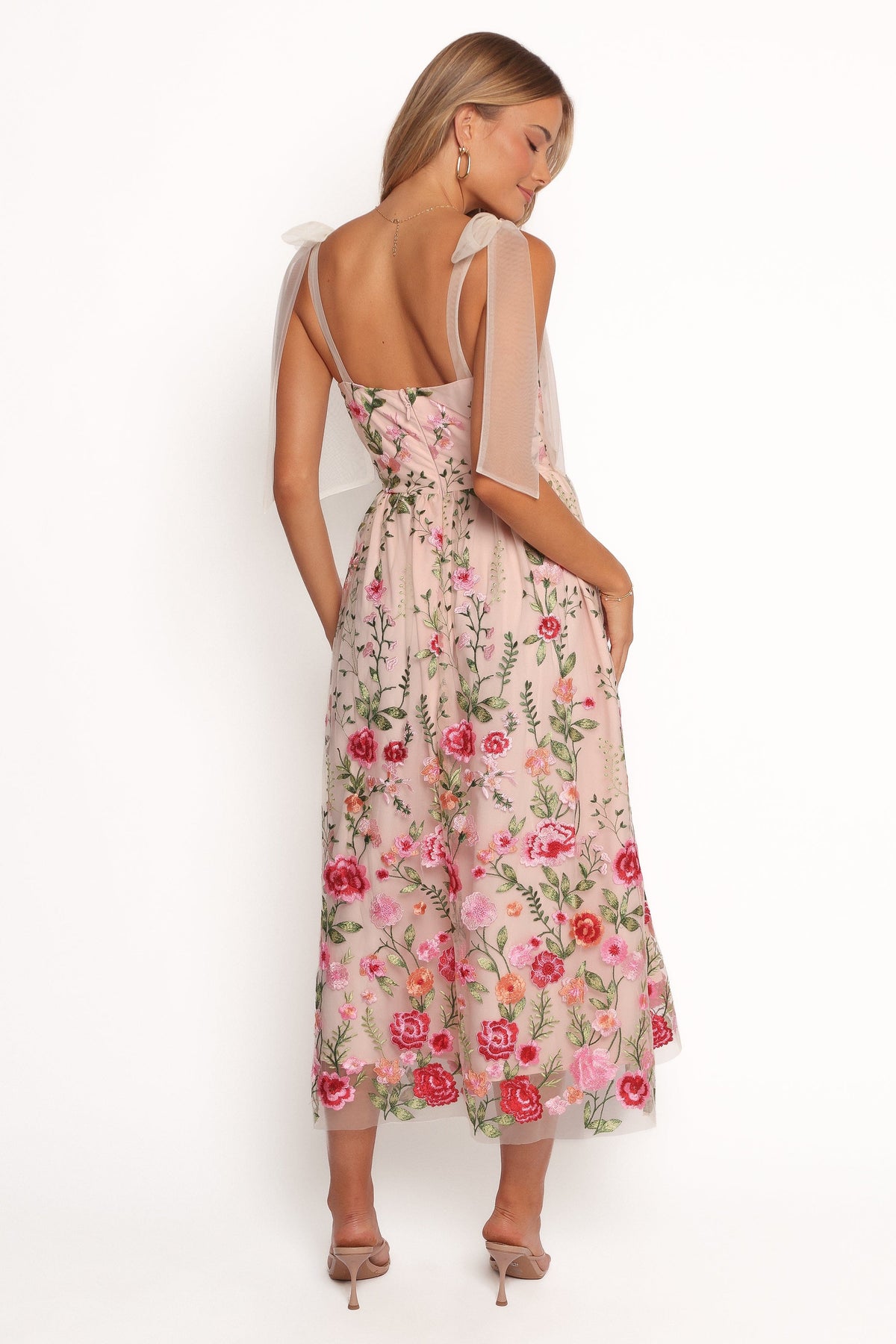 Mirabel Midi Dress in Multi Floral – view 4 of 8
