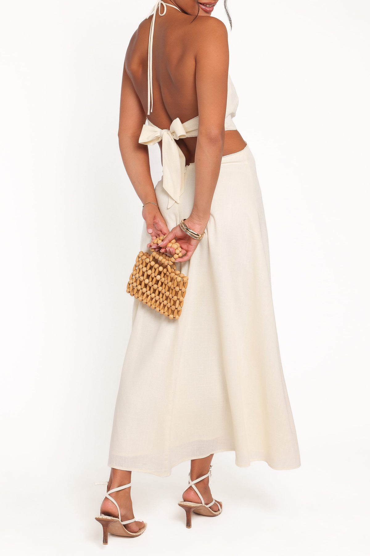 Mirielle Midi Dress in Yellow – view 3 of 9