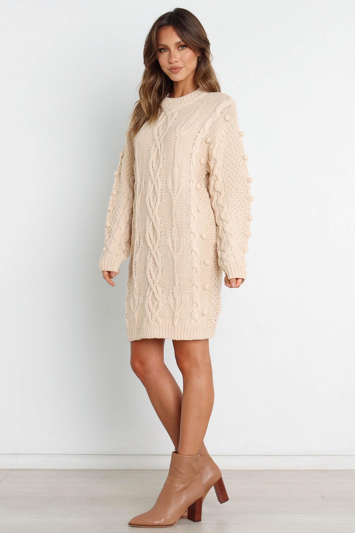 Mona Dress in Cream – view 7 of 13