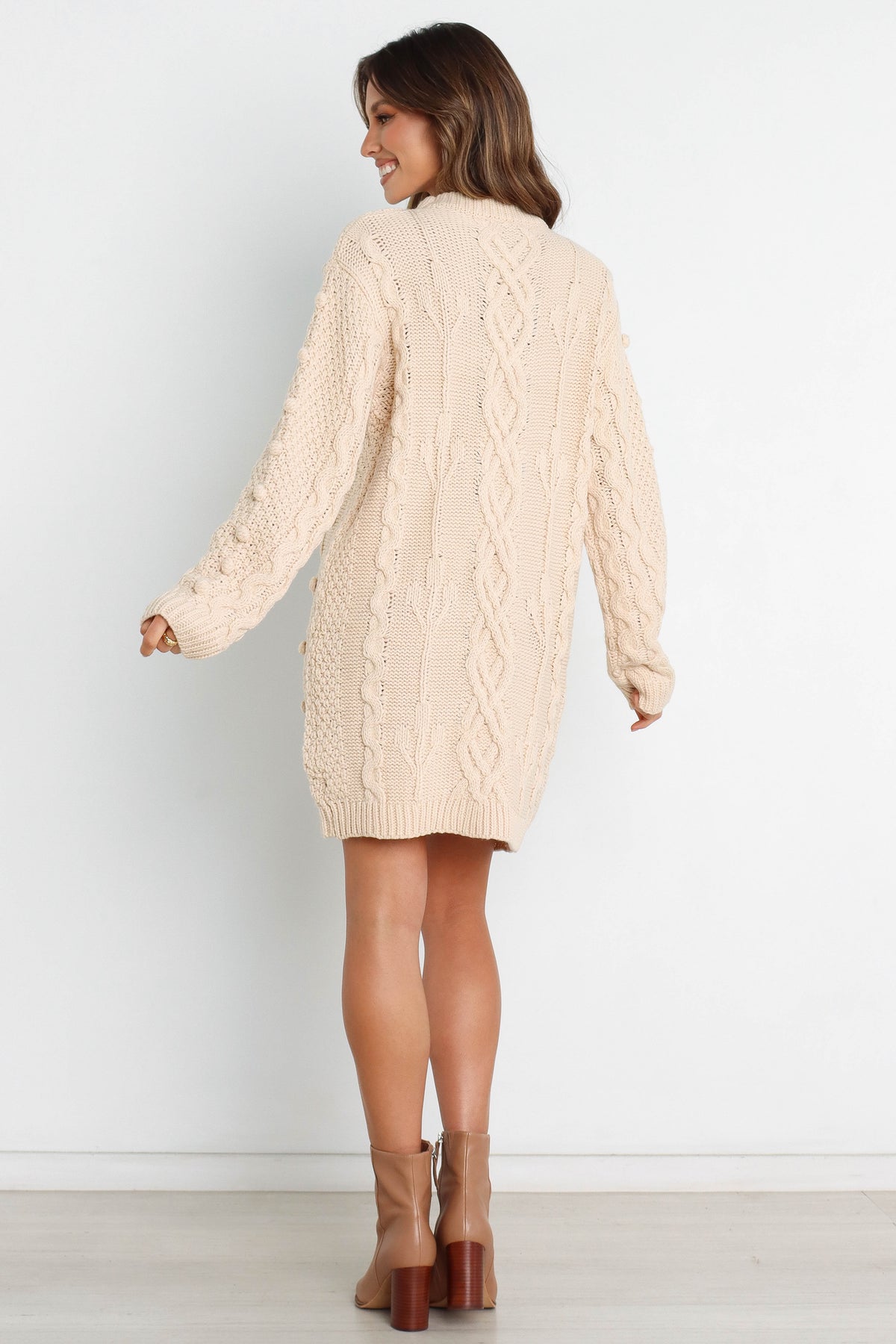Mona Dress in Cream – view 8 of 13