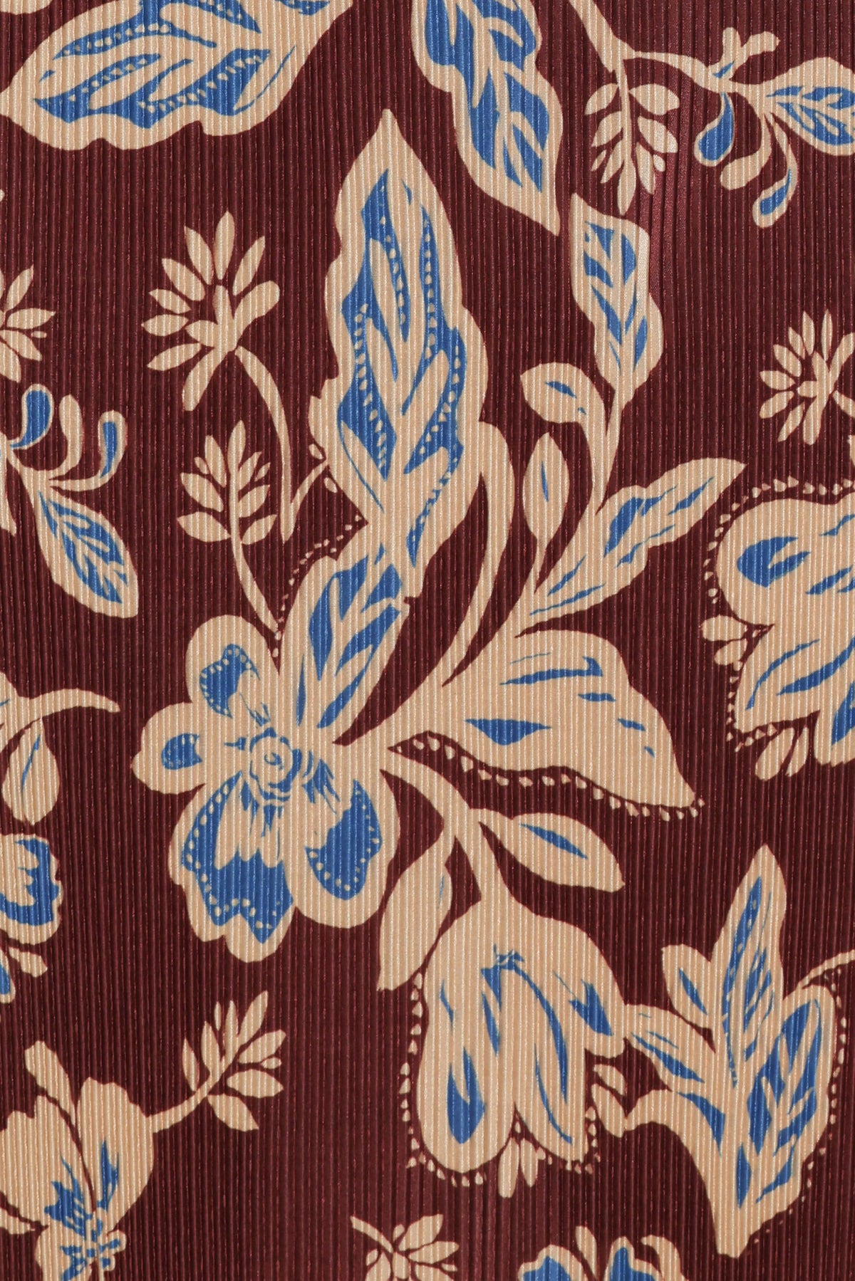 Morena Long Sleeve Midi Dress in Brown Floral – view 6 of 6