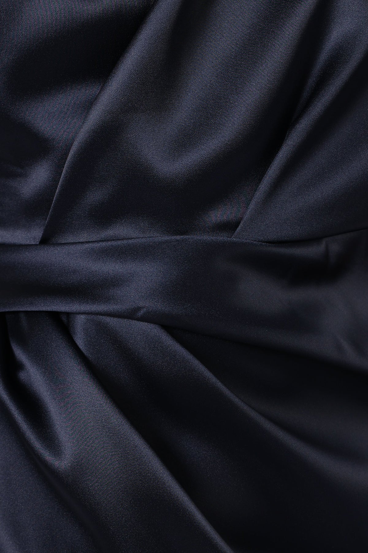 Nadia One Shoulder Maxi Dress in Navy – view 9 of 9