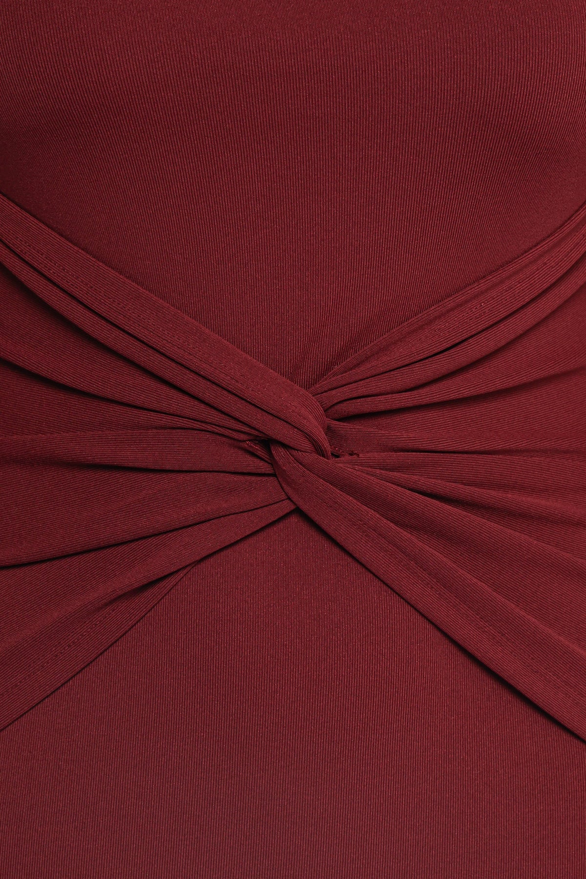 Nash Long Sleeve Dress in Deep Red – view 8 of 8