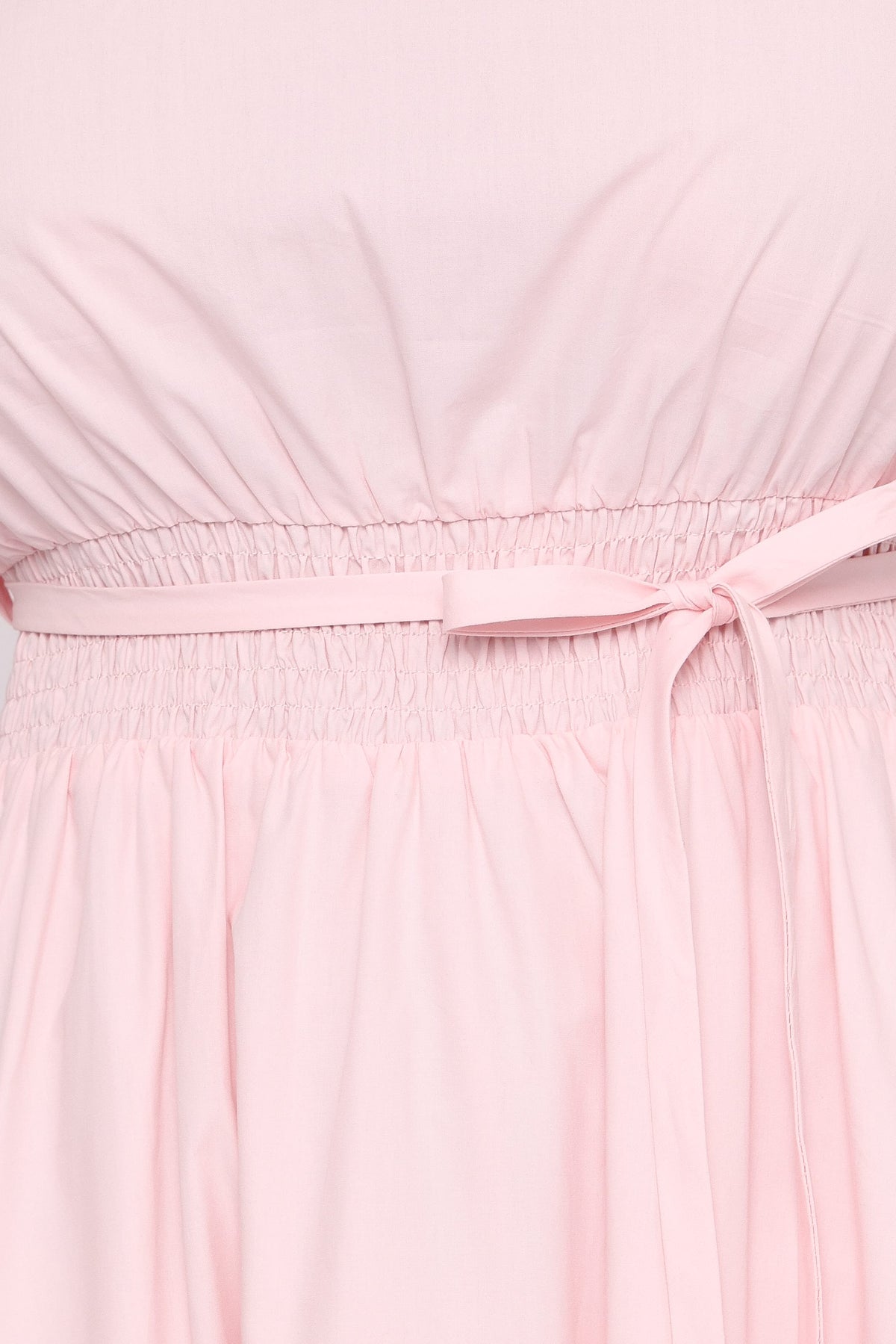 Nellie Midi Dress in Petal Pink – view 6 of 7