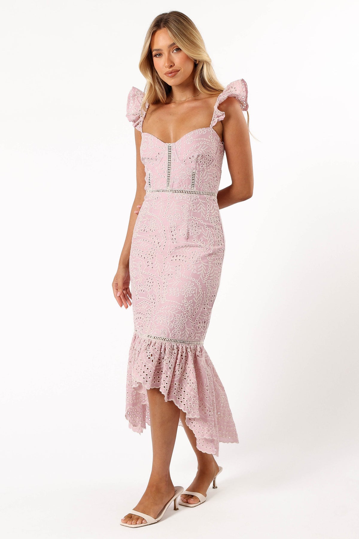 Novella Midi Dress in Pink – view 3 of 8
