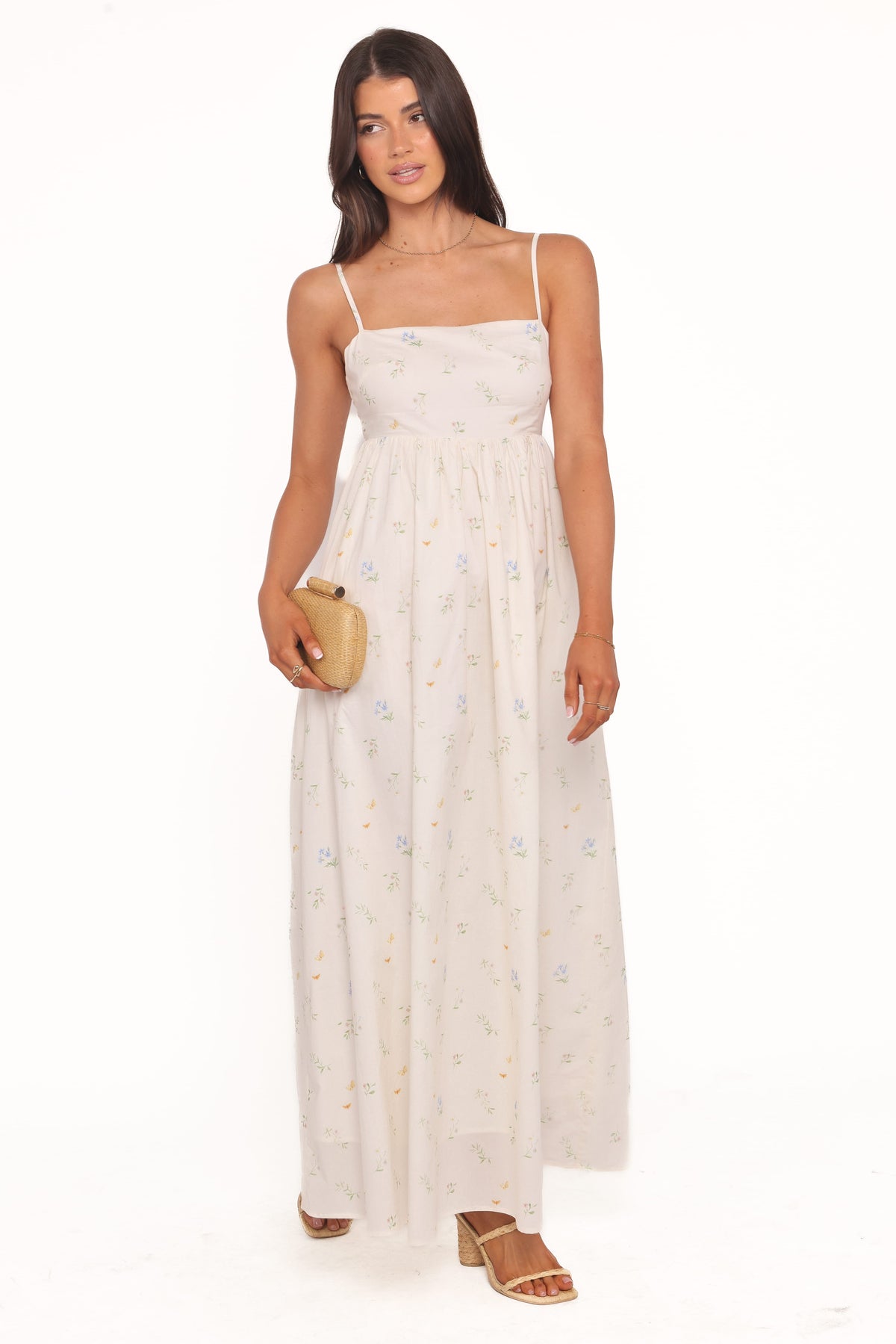 Odessa Maxi Dress in White Floral – view 5 of 6