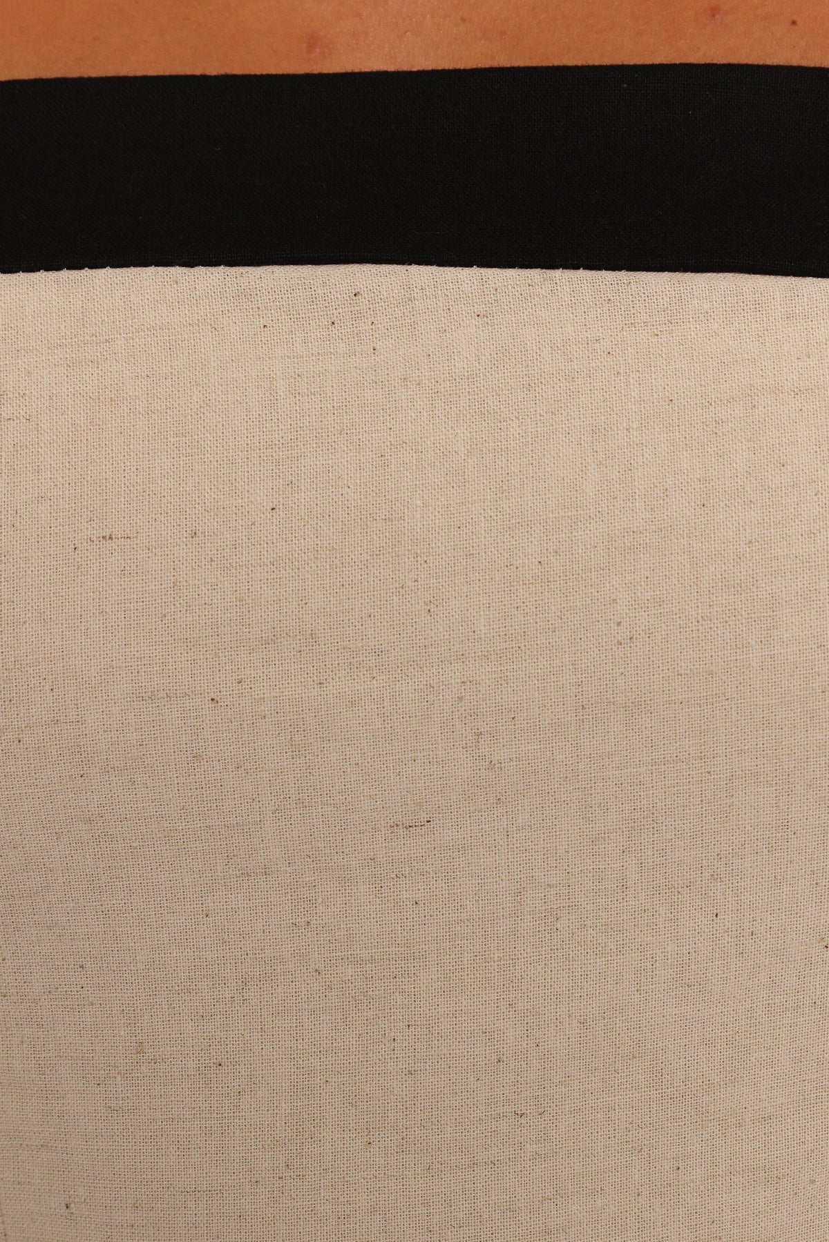 Olinda Midi Dress in Oatmeal Black – view 8 of 8