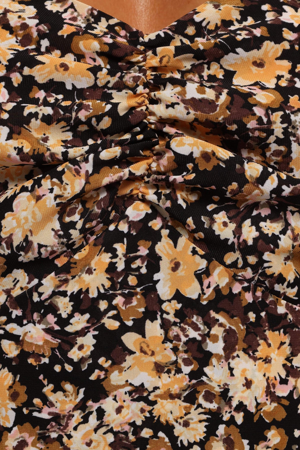 Oona Midi Dress in Black Ditsy Floral – view 8 of 8