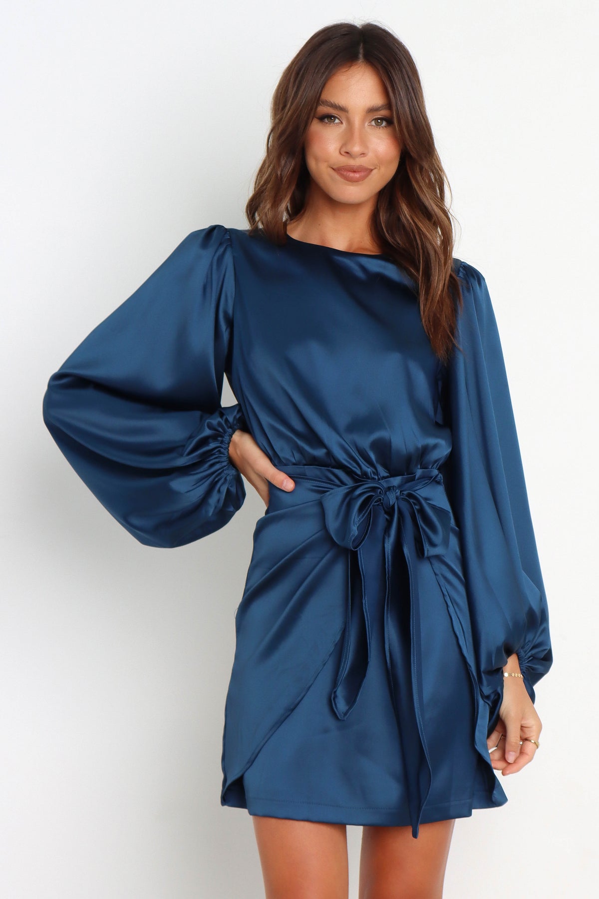 Opal Dress in Navy – view 7 of 8
