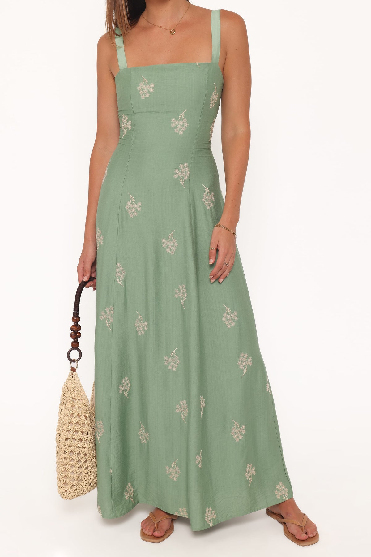 Oregon Maxi Dress in Green – view 5 of 6