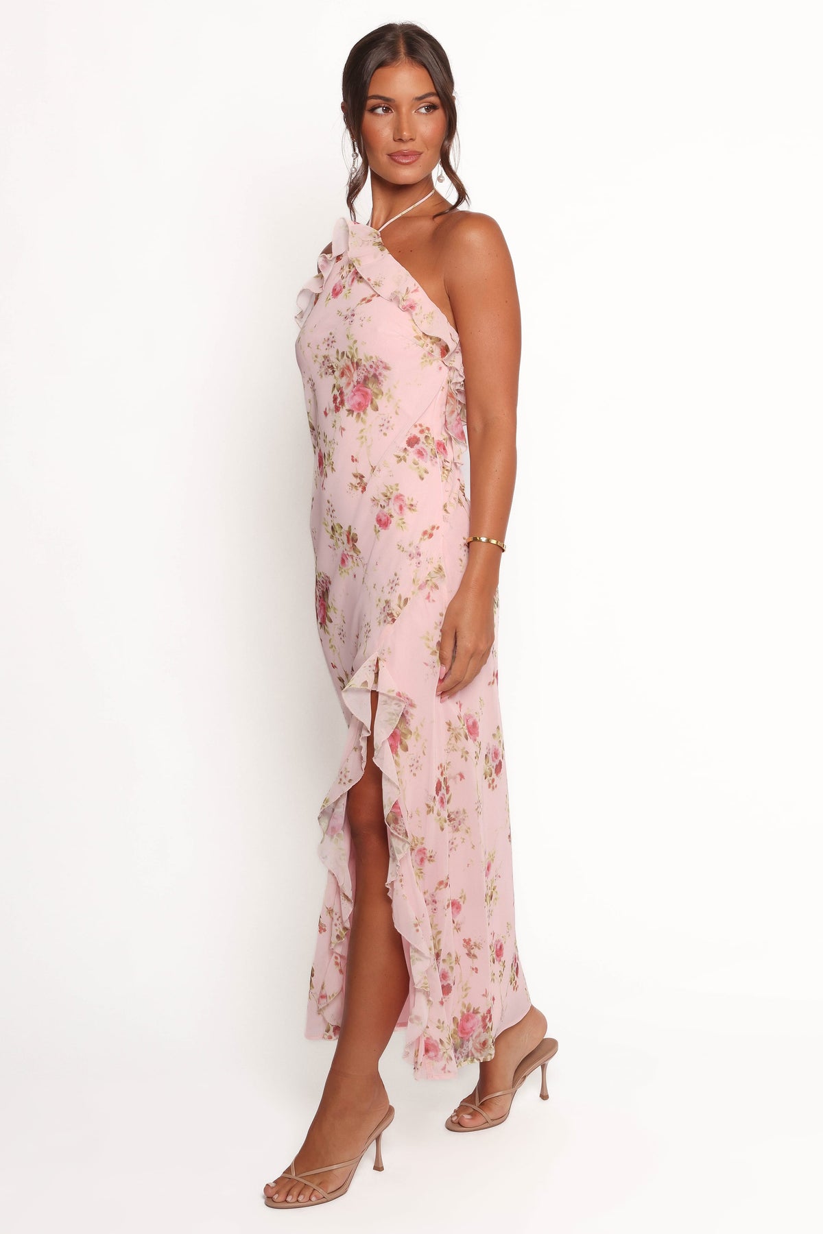 Patricia Maxi Dress in Pale Pink Floral – view 4 of 8