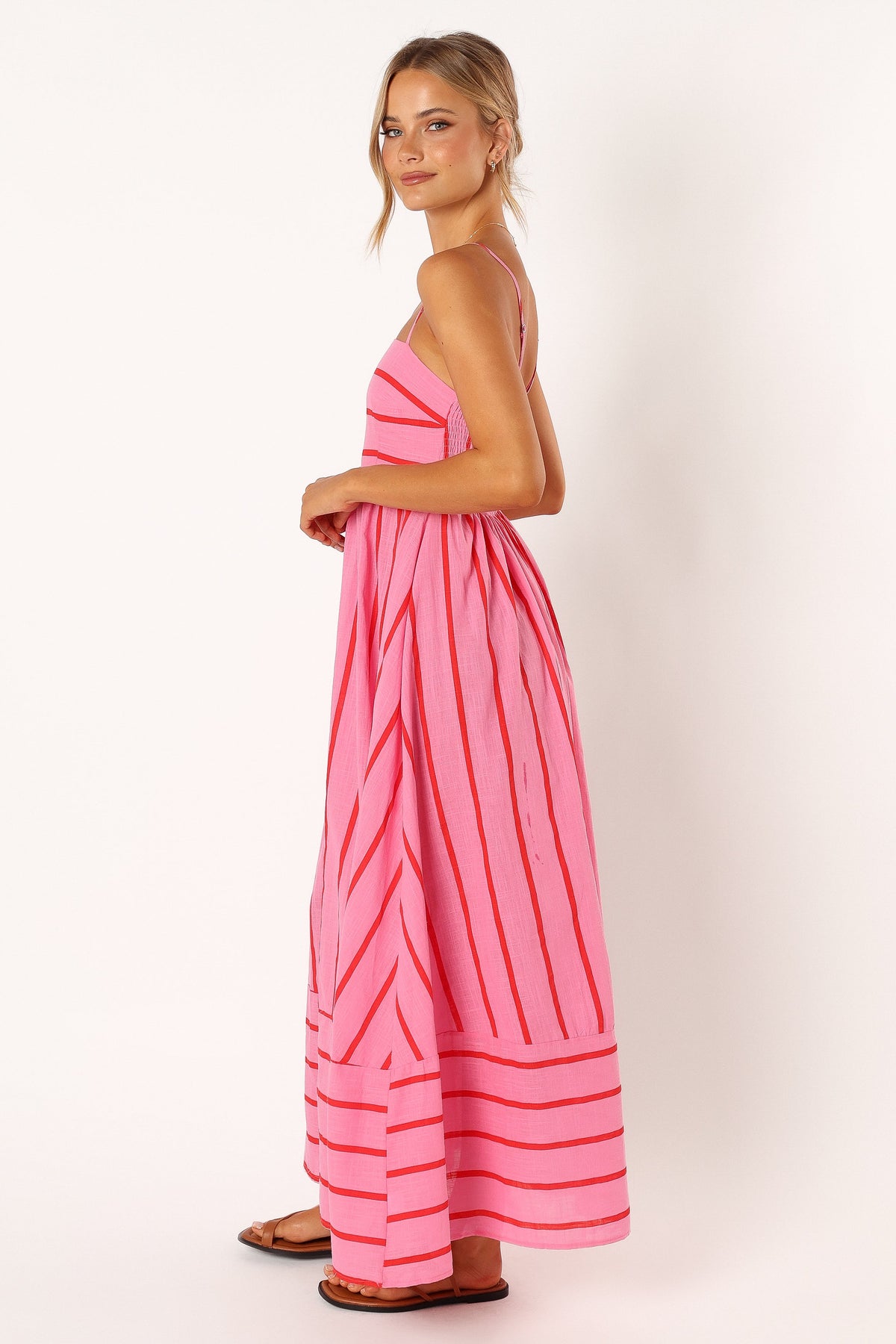 Pixie Maxi Dress in Pink Red – view 5 of 8