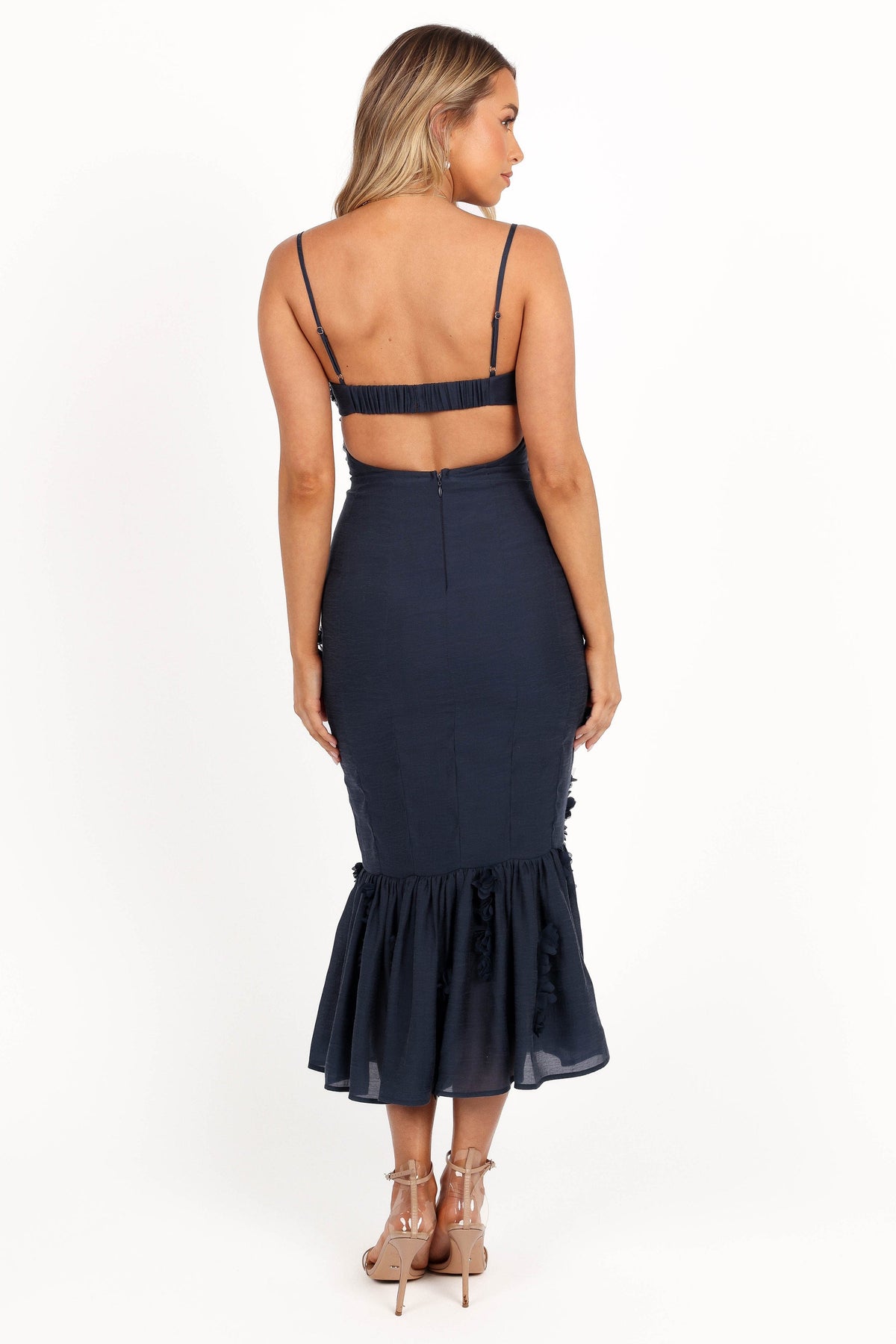Posedly Midi Dress in Navy – view 6 of 10
