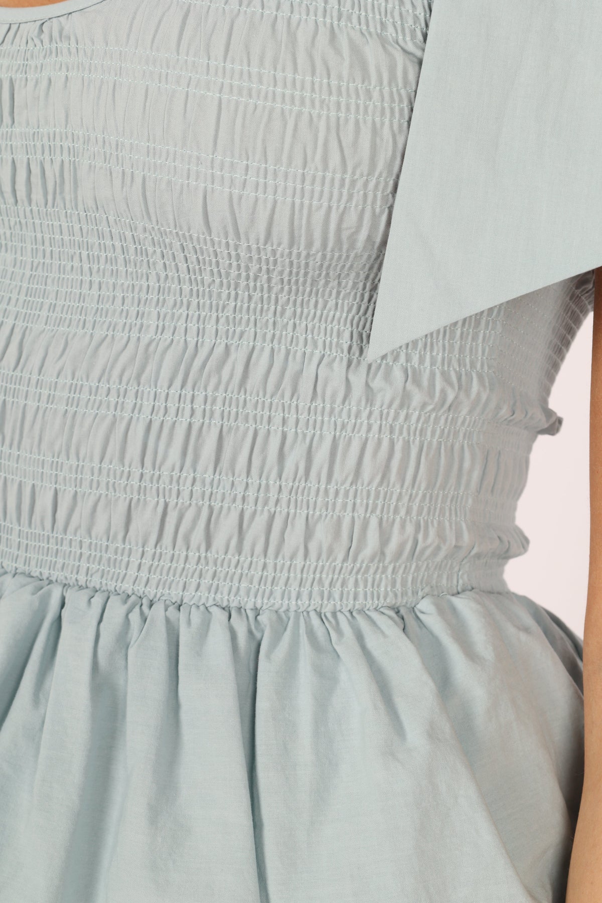 Raphael Tiered Maxi Dress in Blue – view 9 of 9