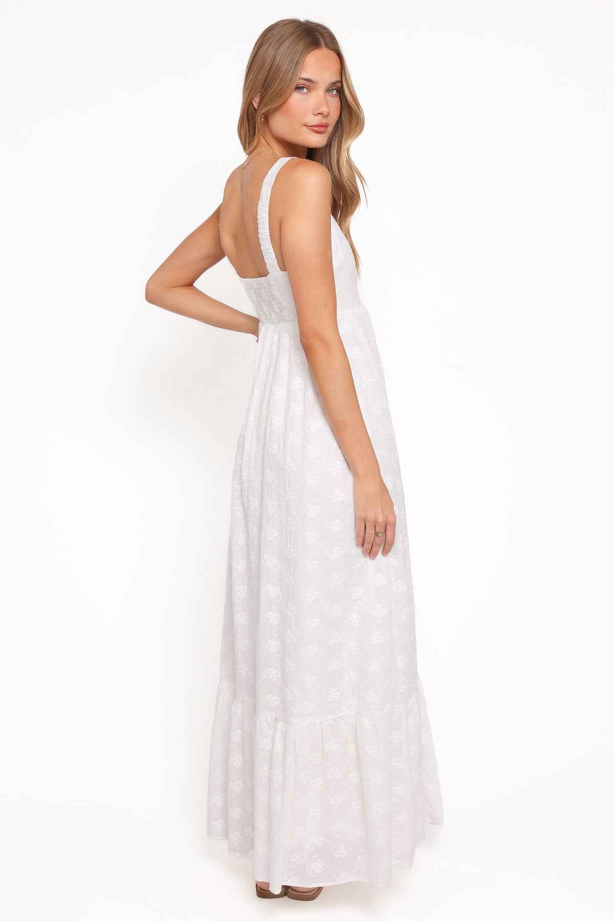 Reid Maxi Dress in White – view 5 of 8