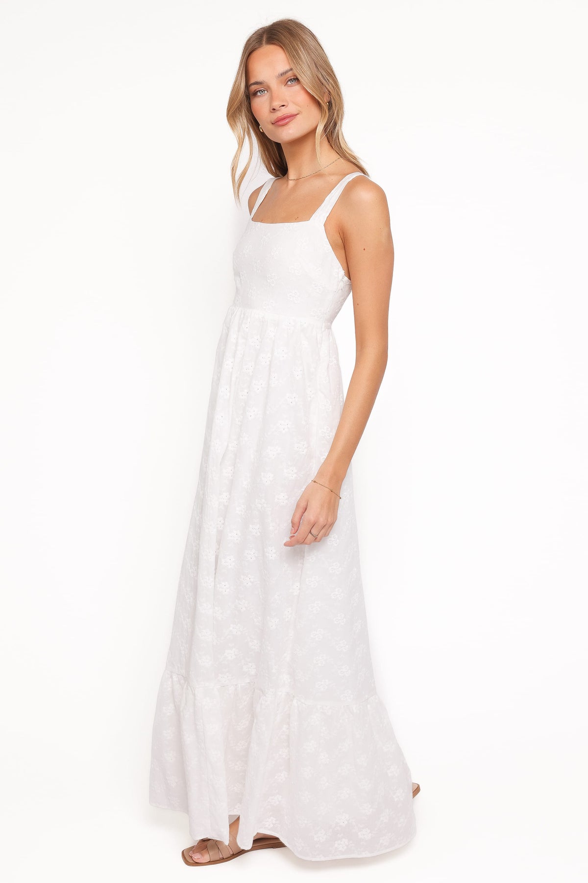 Reid Maxi Dress in White – view 4 of 8