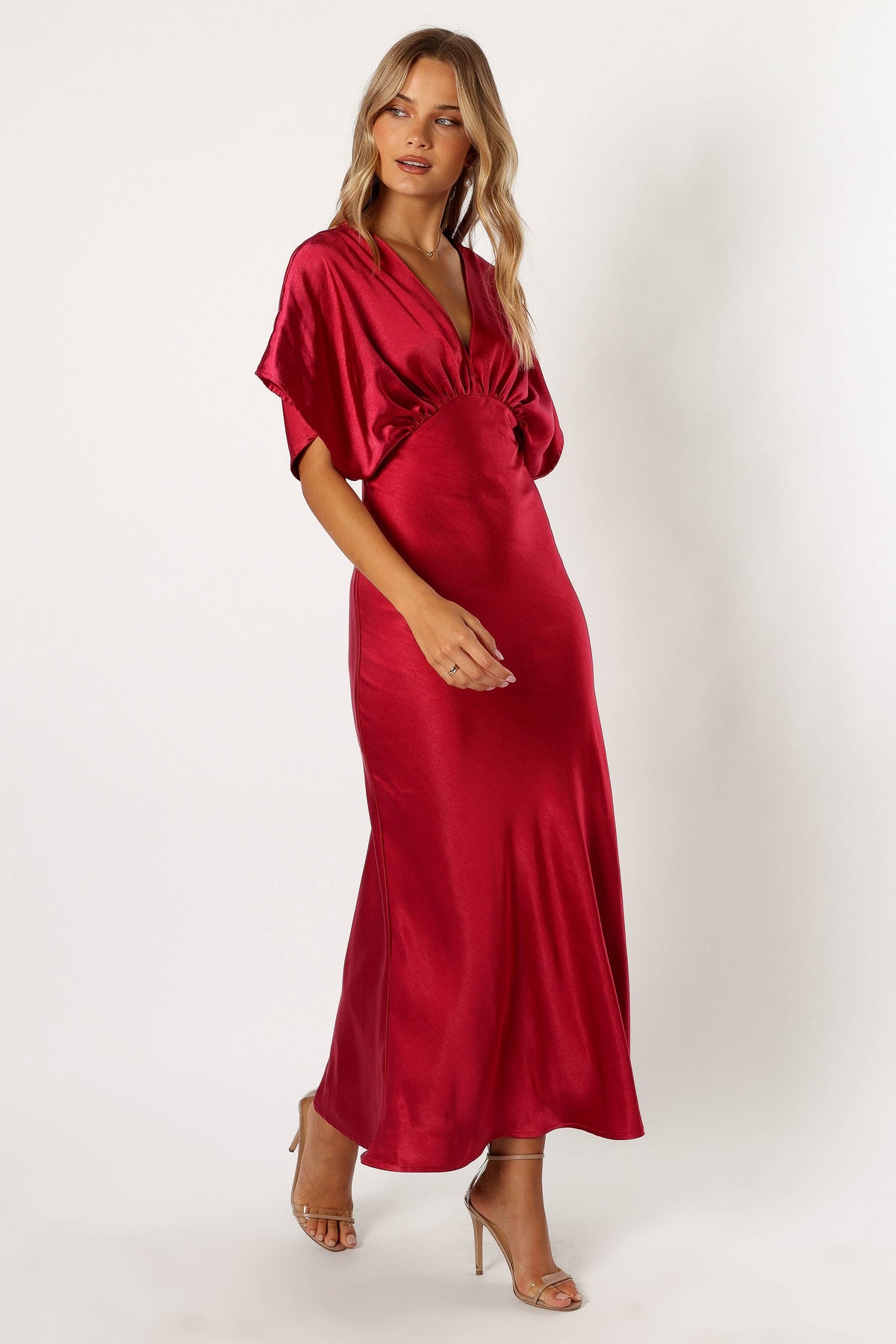 Ricki Maxi Dress in Ruby Wine – view 5 of 8