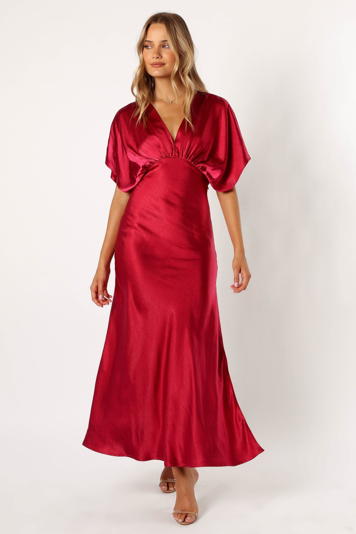 Ricki Maxi Dress in Ruby Wine – view 6 of 8