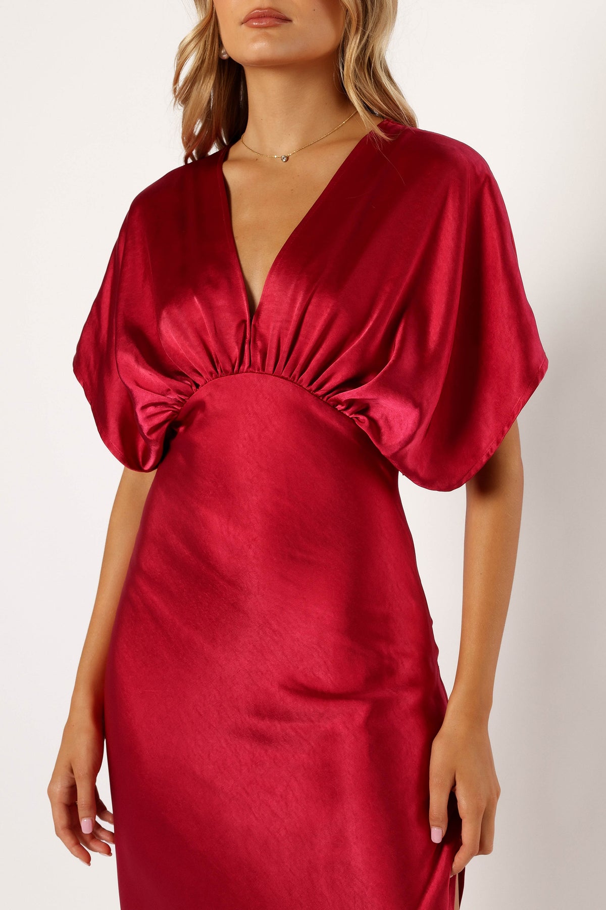 Ricki Maxi Dress in Ruby Wine – view 7 of 8