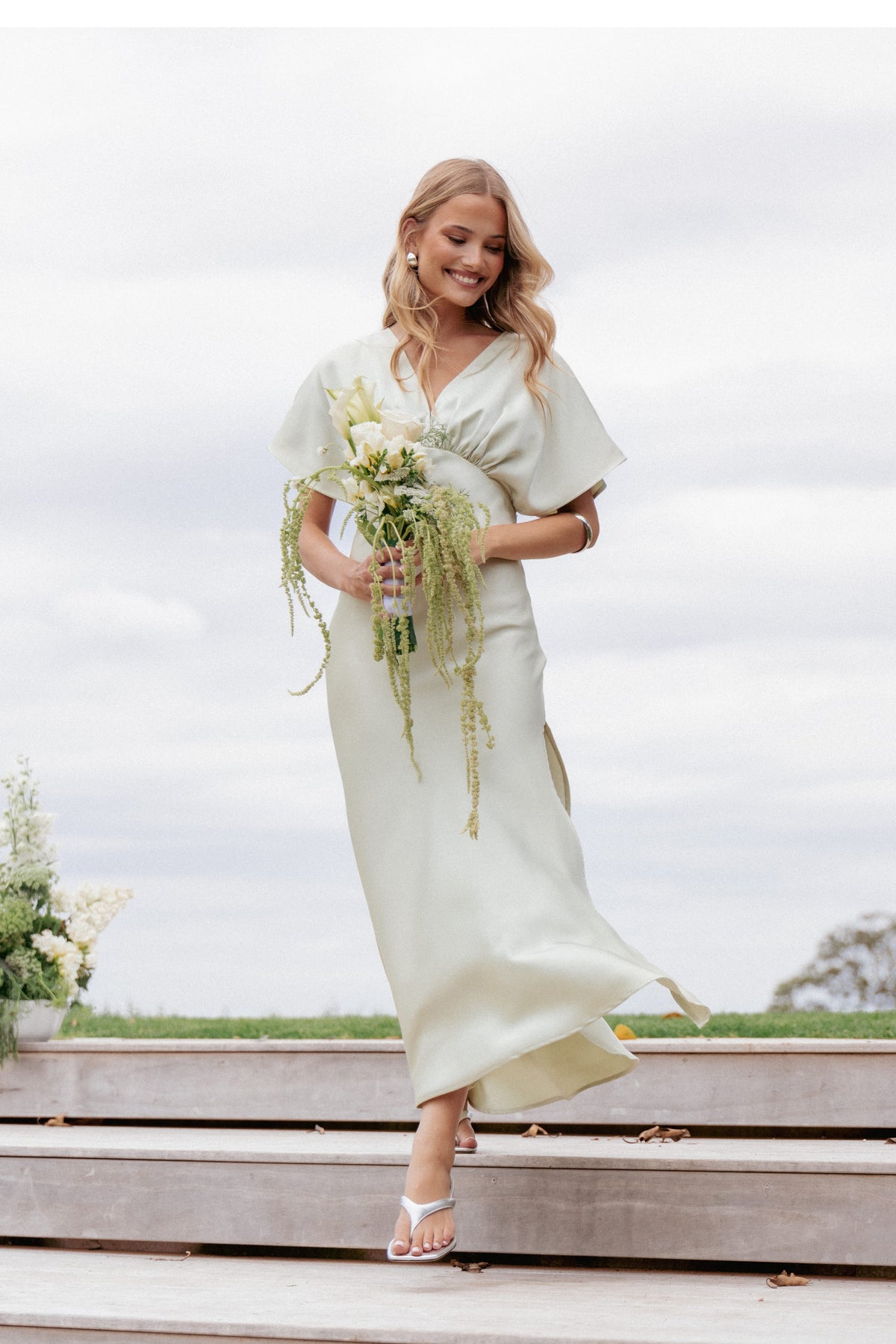 Ricki Maxi Dress in Sage Green – view 8 of 8