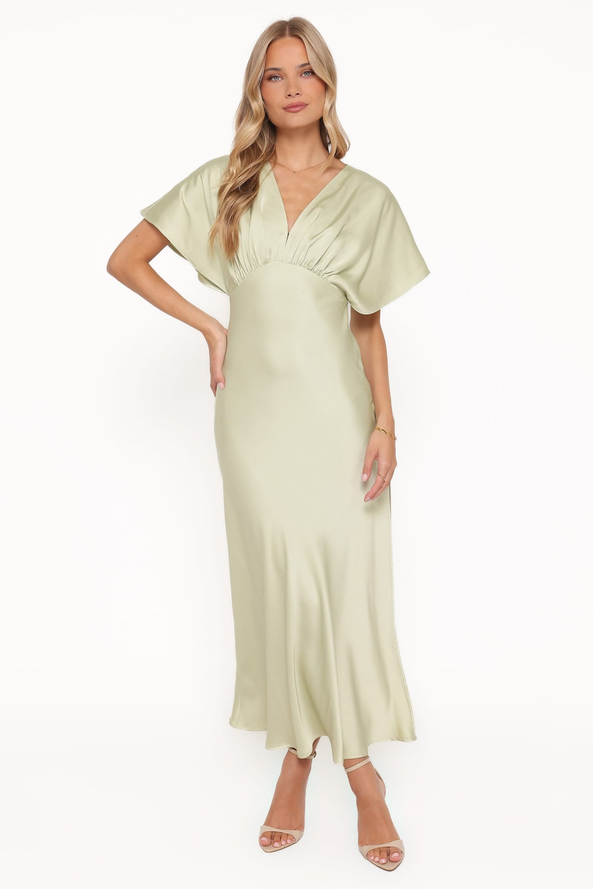 Ricki Maxi Dress in Sage Green – view 6 of 8