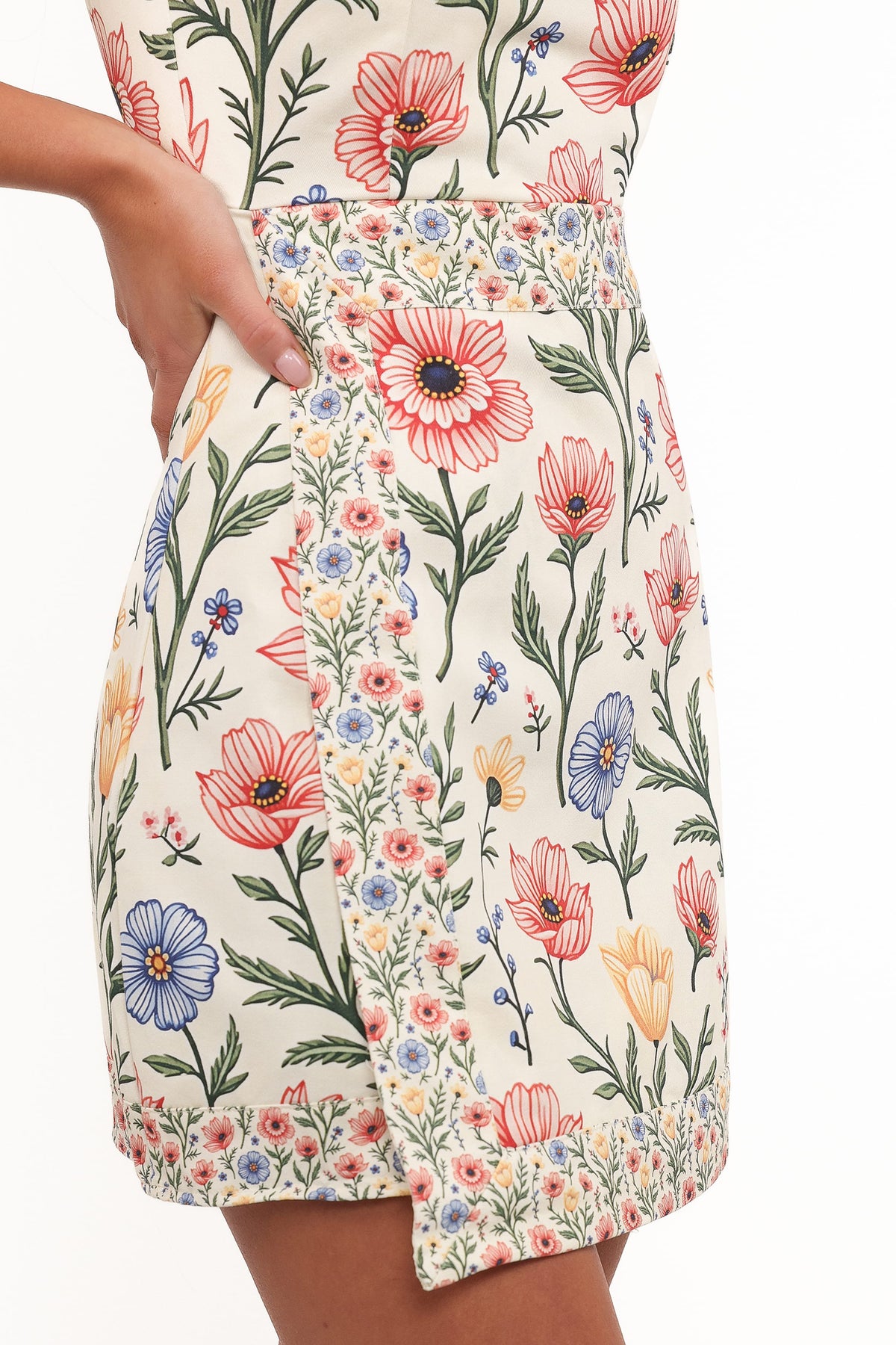 Rinna Mini Dress in Pastel Floral – view 5 of 7
